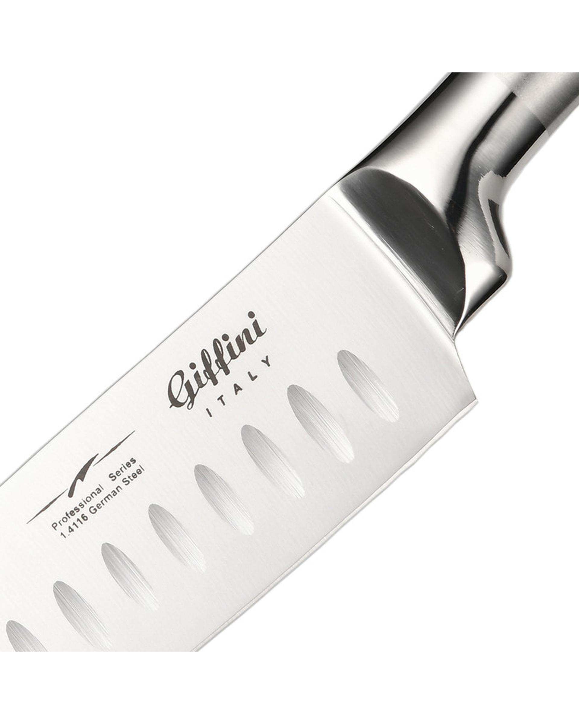 چاقو آشپزخانه جی فی نی GIFFINI کد G-1-2-SANTAKU بسته 3 عددی