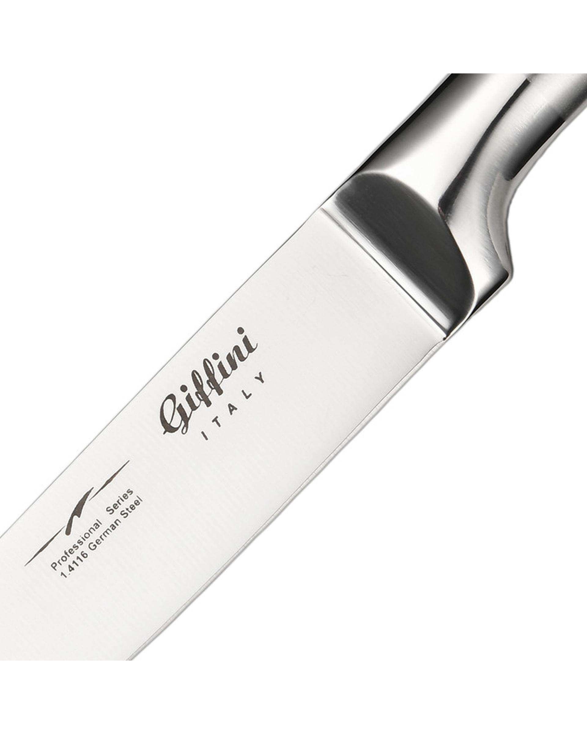 چاقو آشپزخانه استیل جی فی نی GIFFINI کد G-S-1-UTILITY بسته 2 عددی