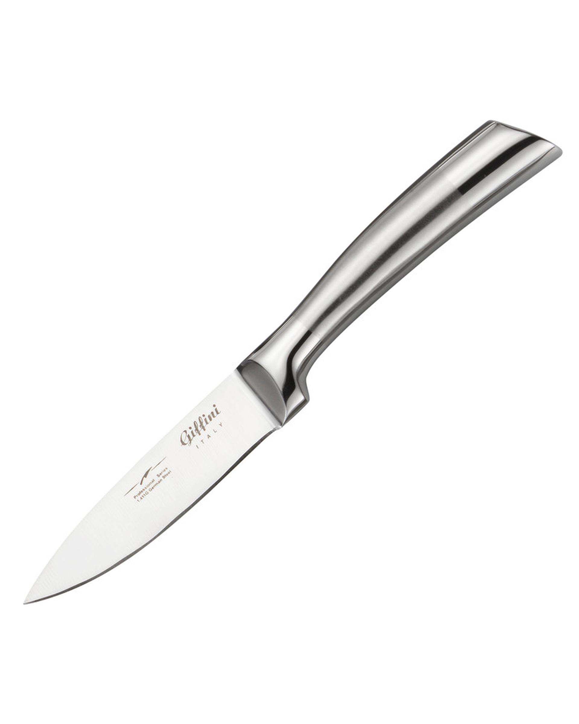 چاقو آشپزخانه استیل جی فی نی GIFFINI کد G-S-1-UTILITY بسته 2 عددی