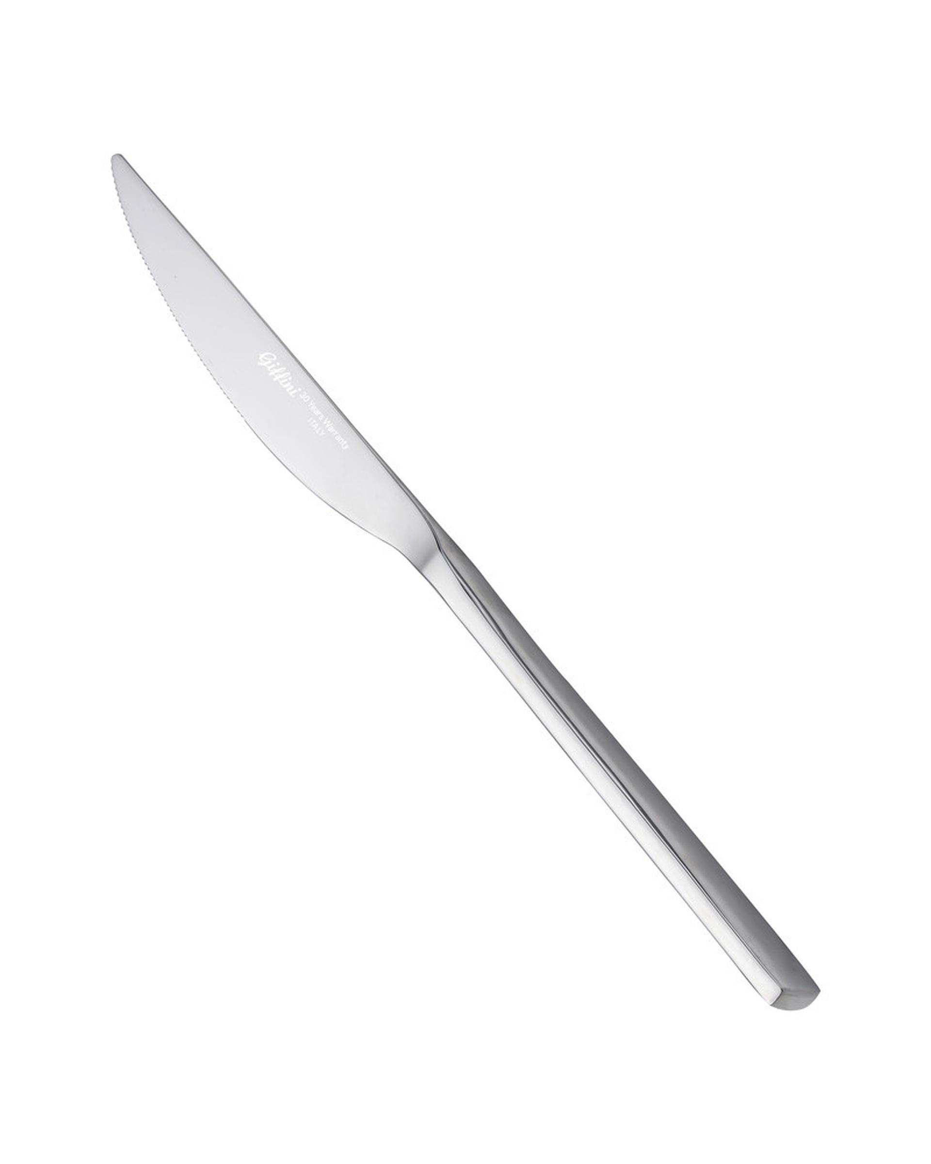 کارد سرو استیک 1 پارچه استیل جی فی نی GIFFINI کد G-10