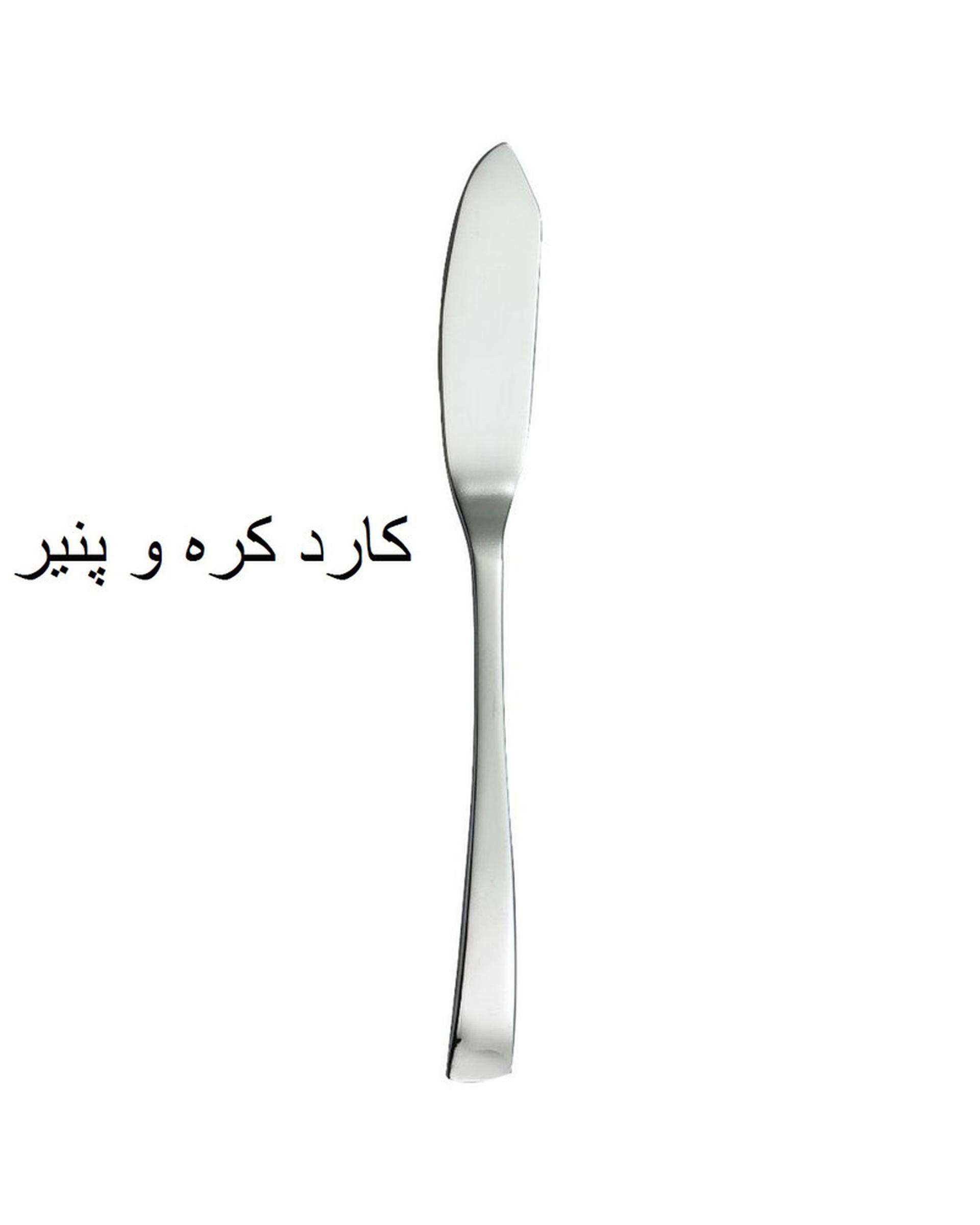 سرویس قاشق و چنگال 6 پارچه 1 نفره استیل جی فی نی GIFFINI مدل 141