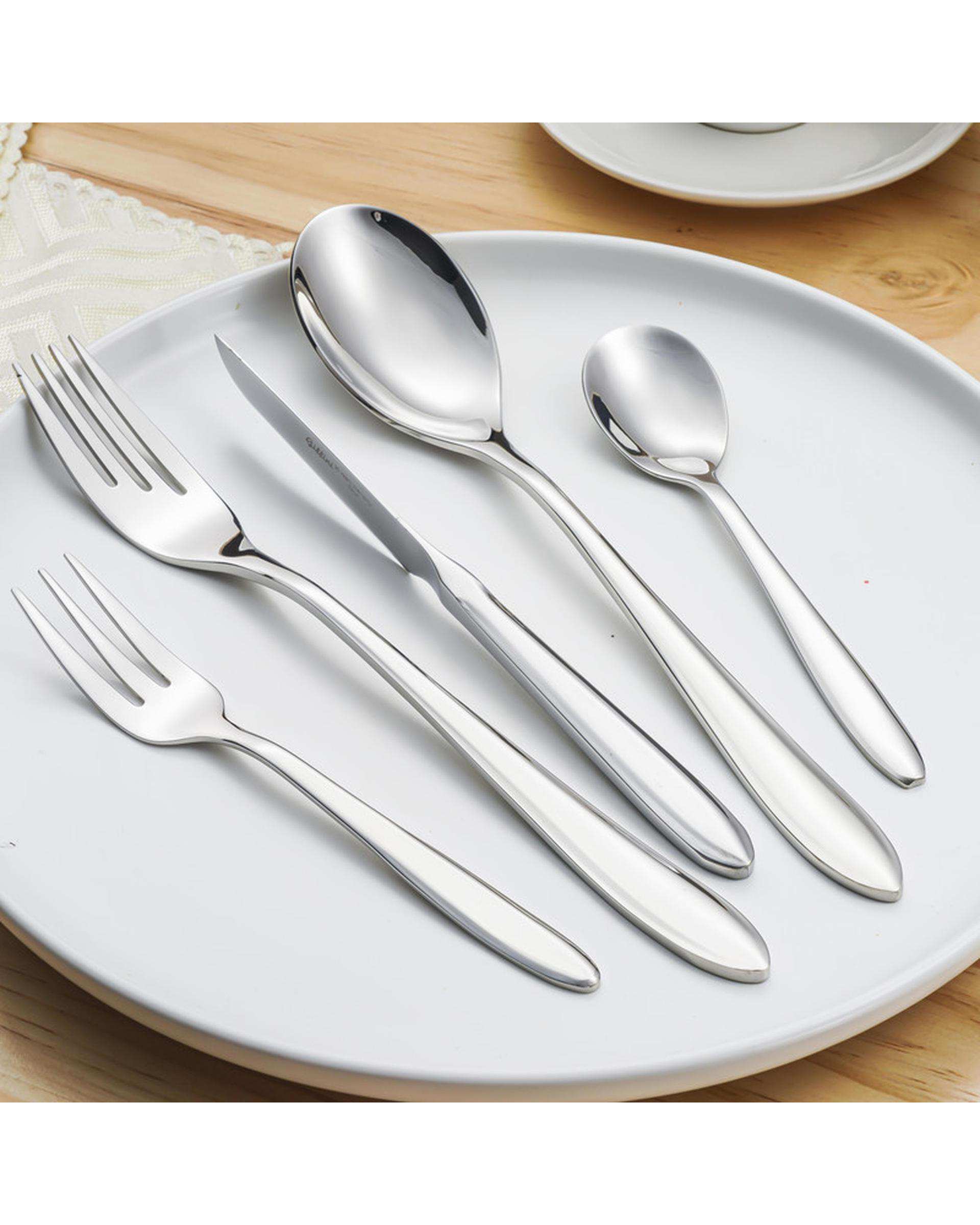 ست قاشق و چنگال 157 پارچه 30 نفره استیل جی فی نی GIFFINI مدل G-05