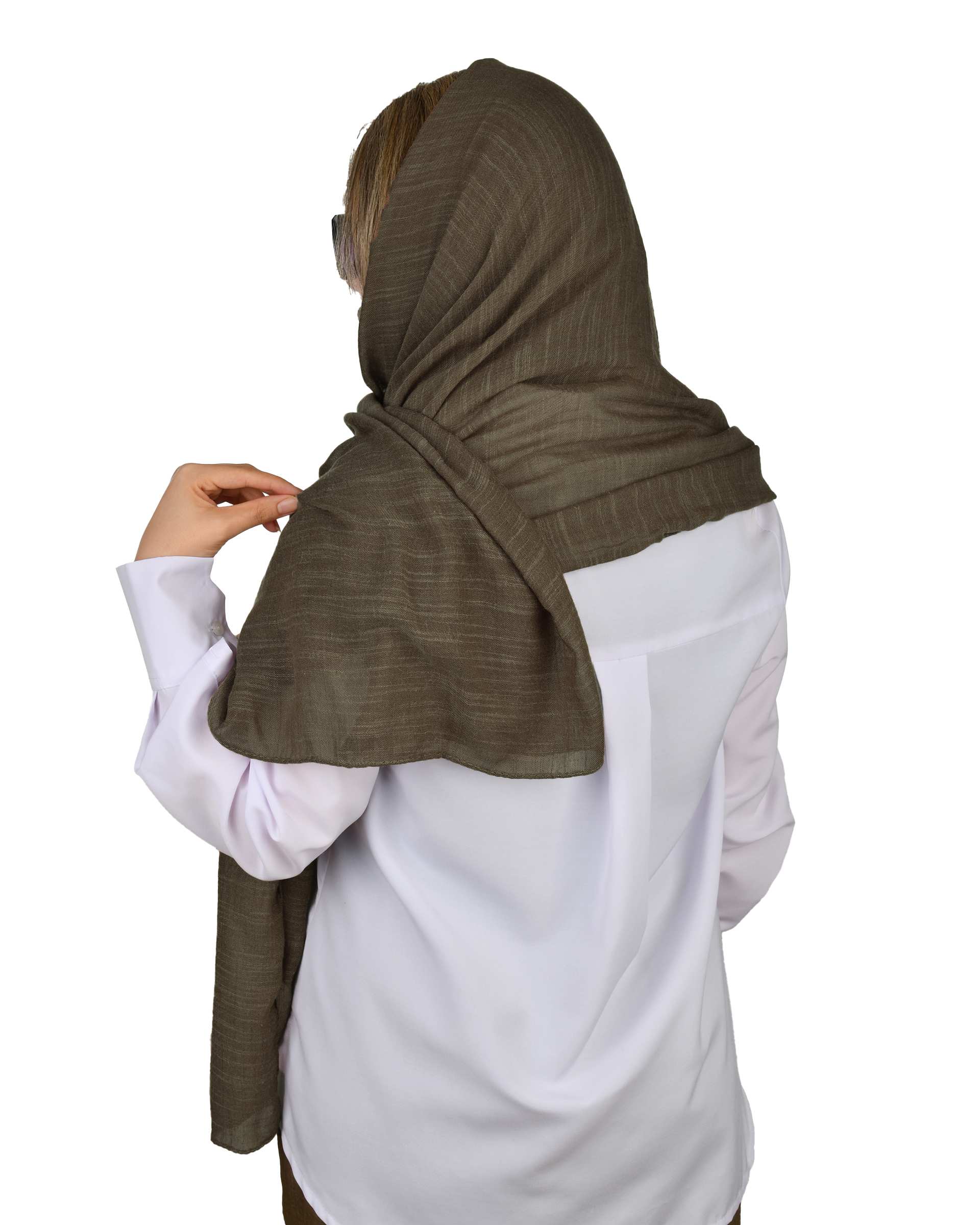 شال زنانه نخی سبز آماهی Amahi کد 00126
