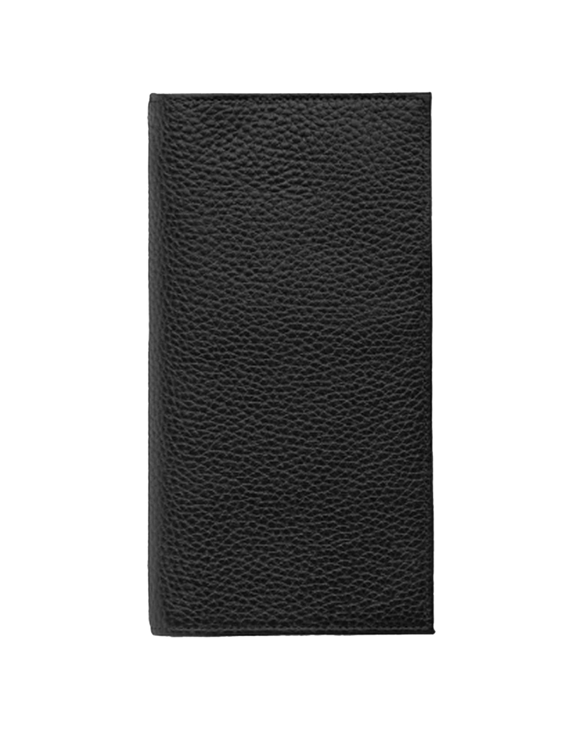 کیف پول چرم مردانه مشکی نوین چرم Novin Charm مدل واریان Fm- WT2078