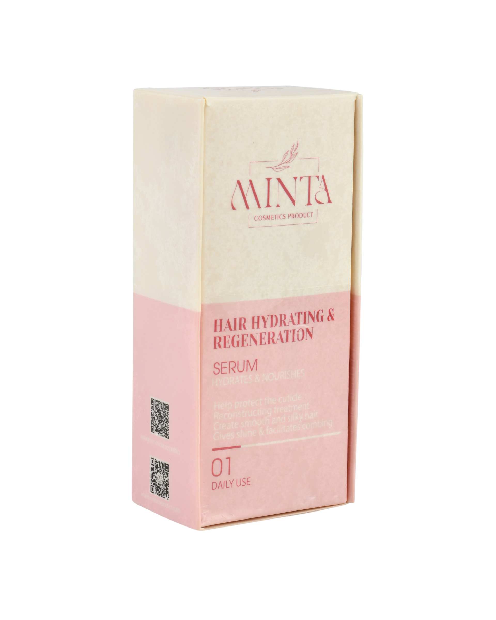 سرم آبرسان مو مینتا Minta مدل Hydra حجم 50ml