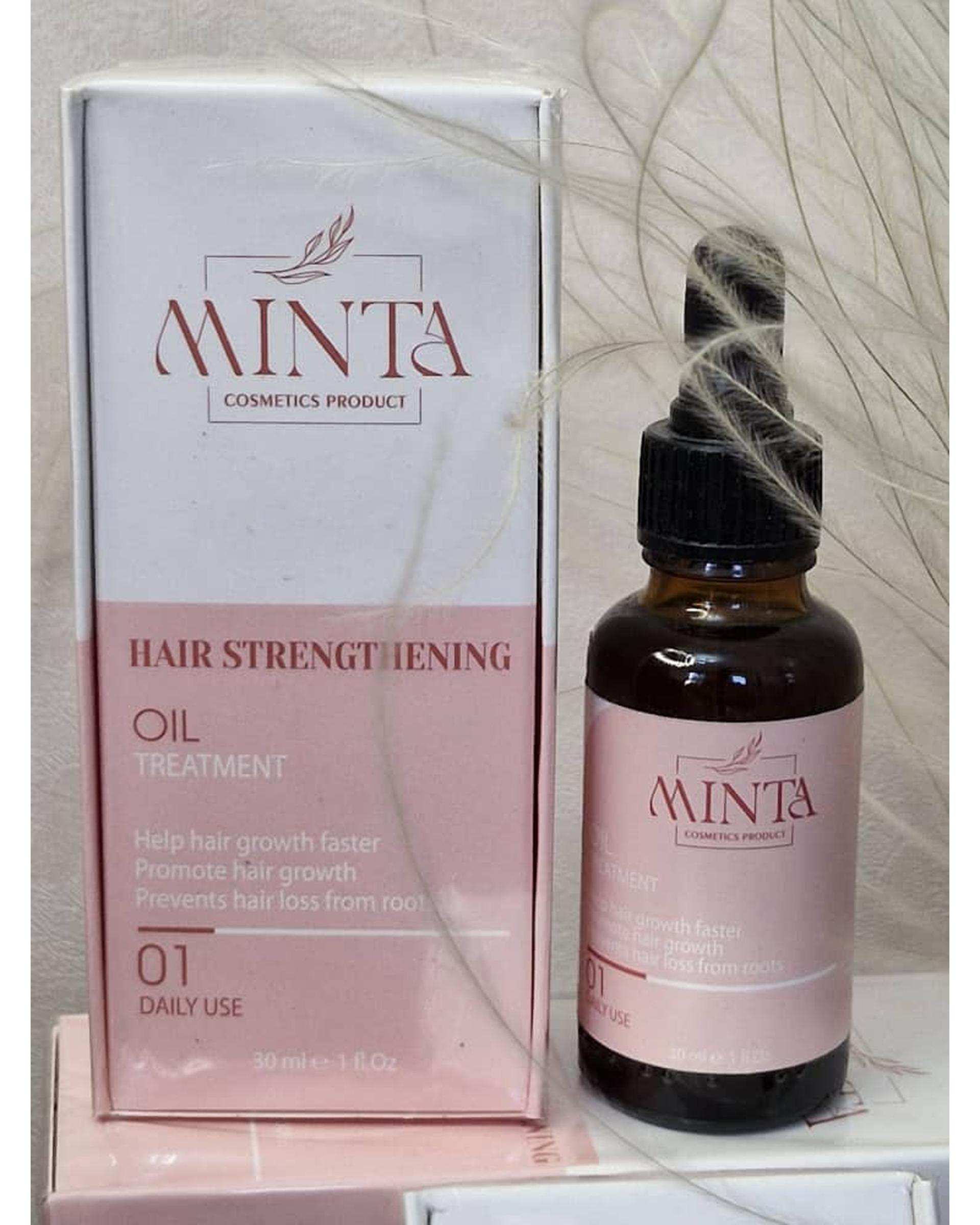 روغن تقویت کننده مو مینتا Minta مدل Hydra حجم 30ml