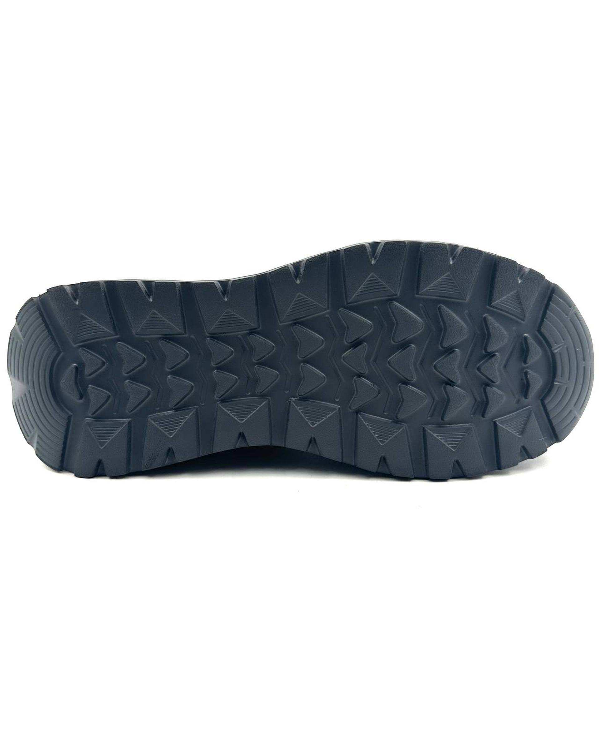 نیم بوت چرم مردانه مشکی چرم میخچی Mikhchi Leather مدل P17