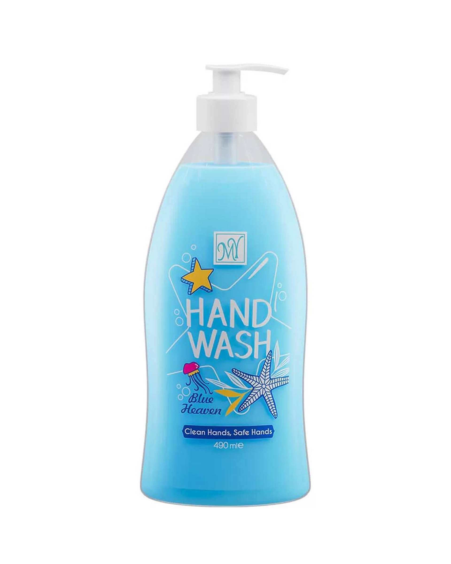 مایع دستشویی صدفی مای My مدل Blue Heaven آبی حجم 490ml