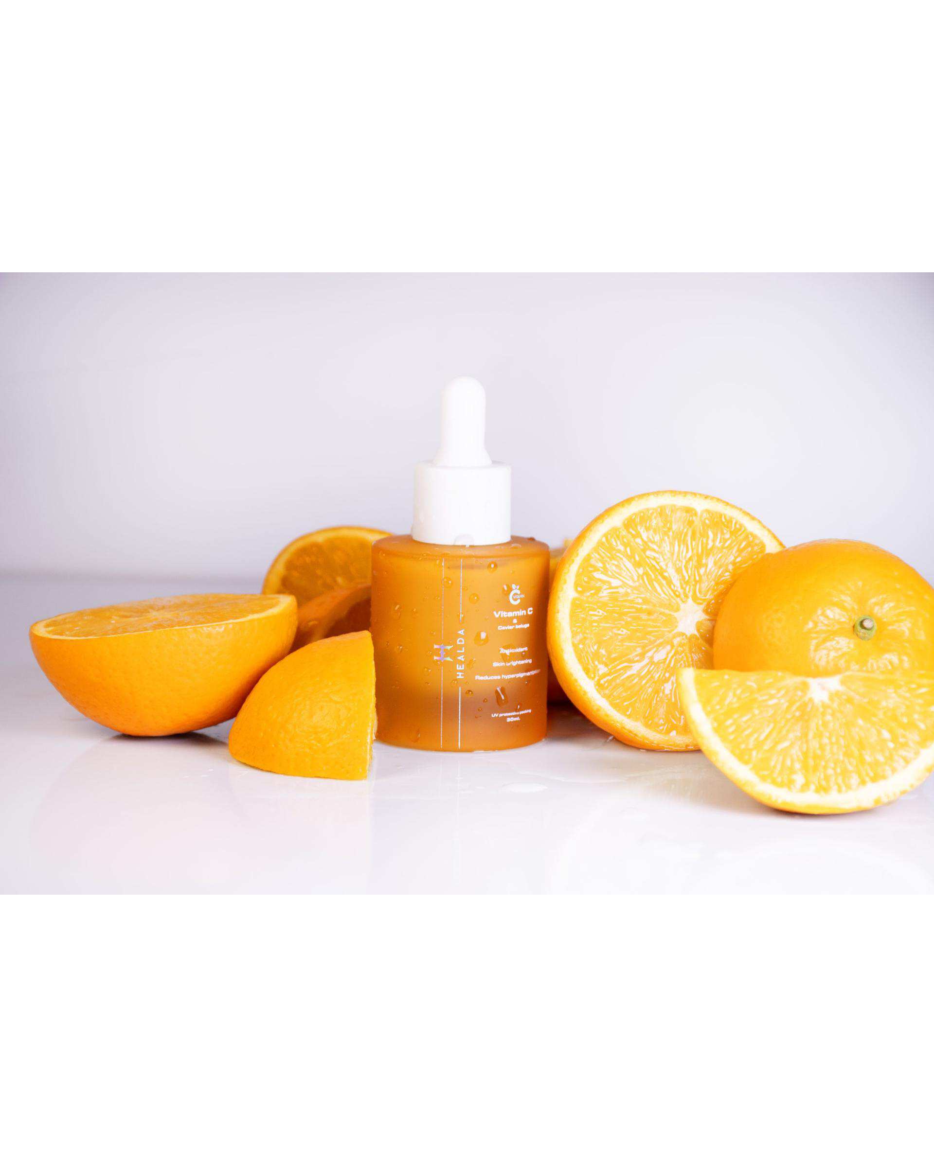 سرم ویتامین C و خاویار هیلدا Healda حجم 30ml