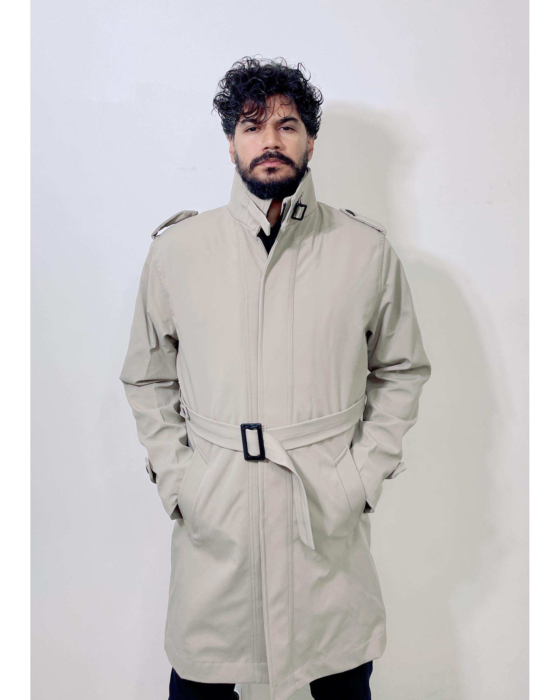 بارانی مردانه ضد آب استخوانی دیورسو Diverso کد 4785