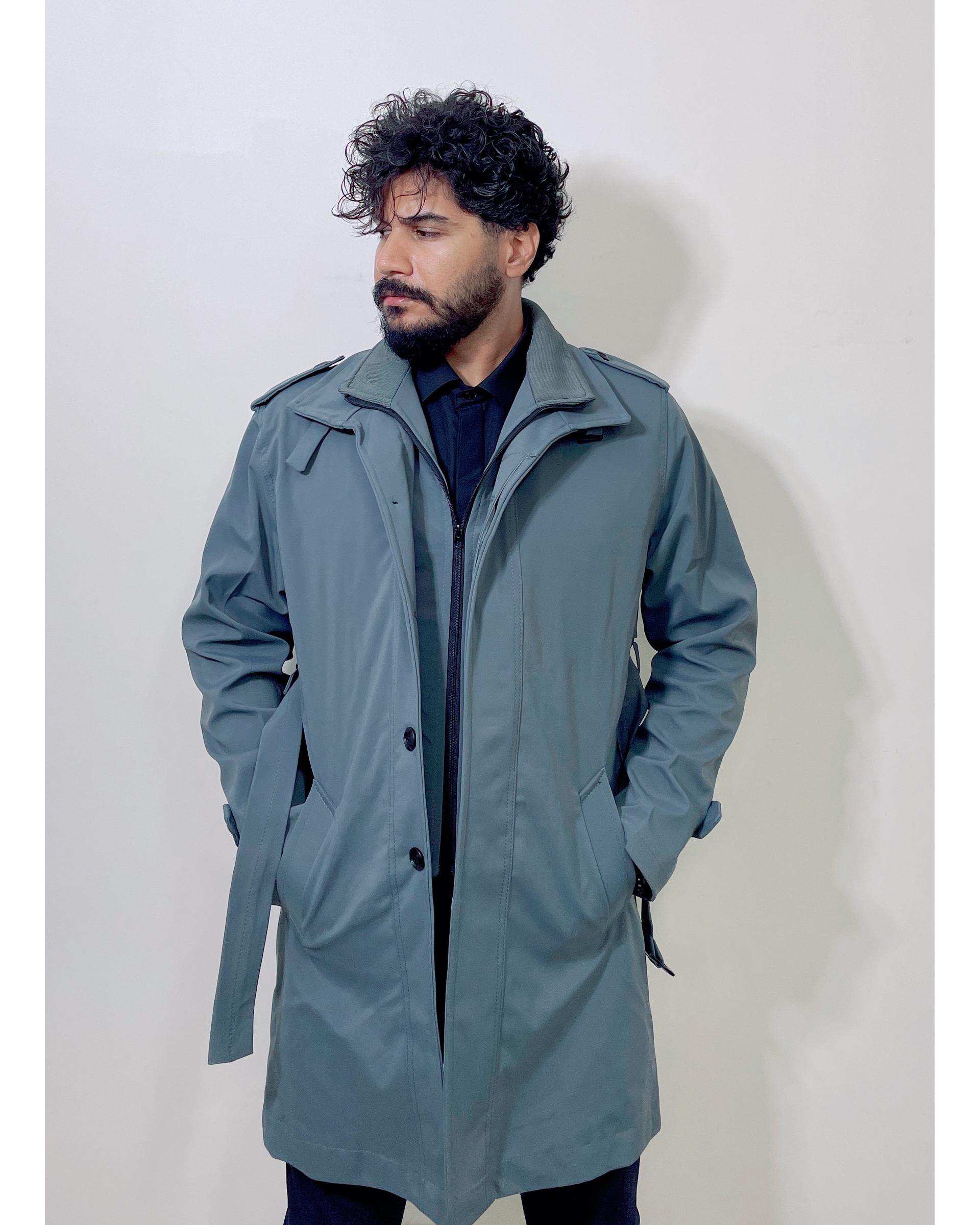 بارانی مردانه ضد آب فیلی دیورسو Diverso کد 4788