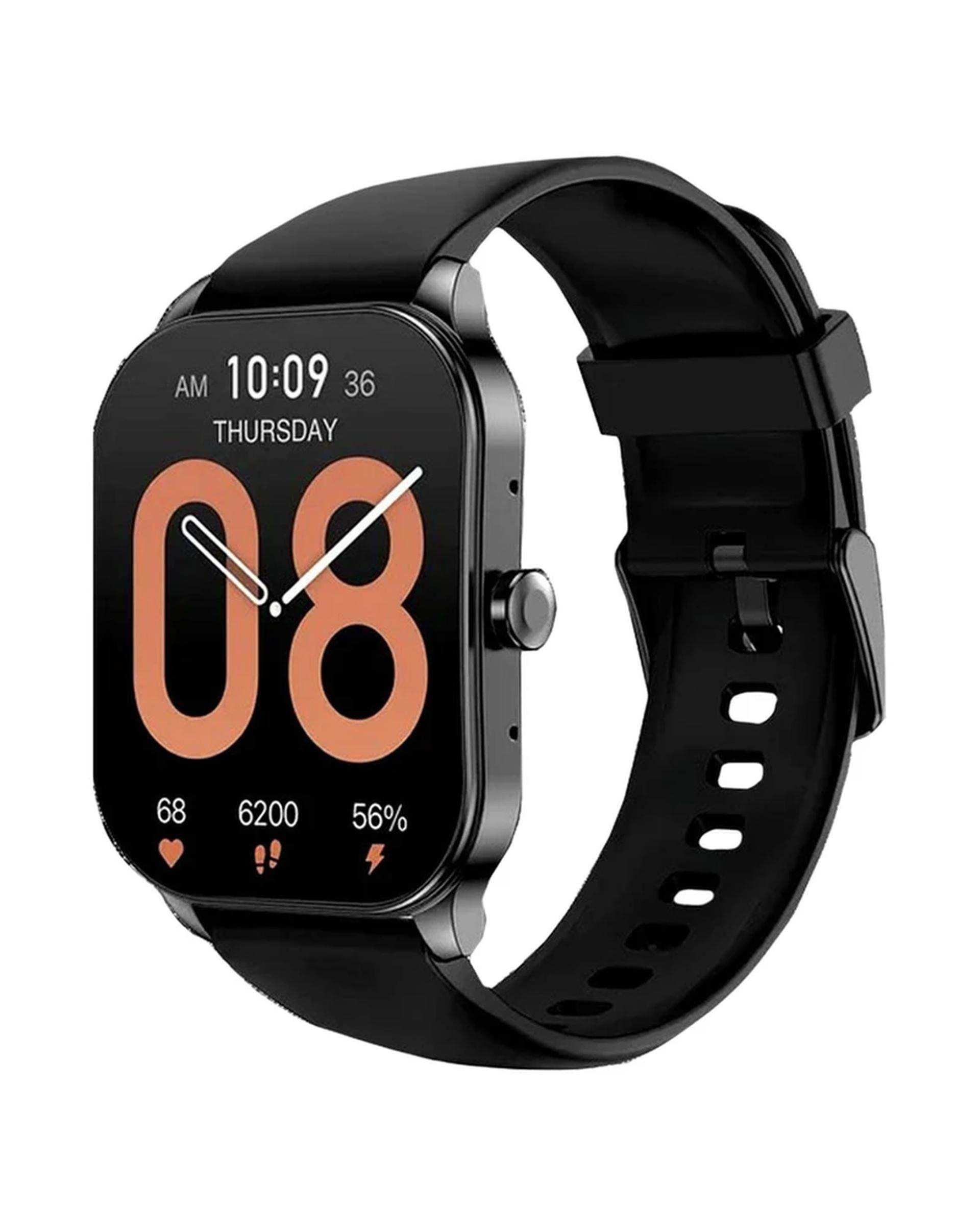 ساعت هوشمند مشکی امیزفیت Amazfit مدل Amazfit pop 3S