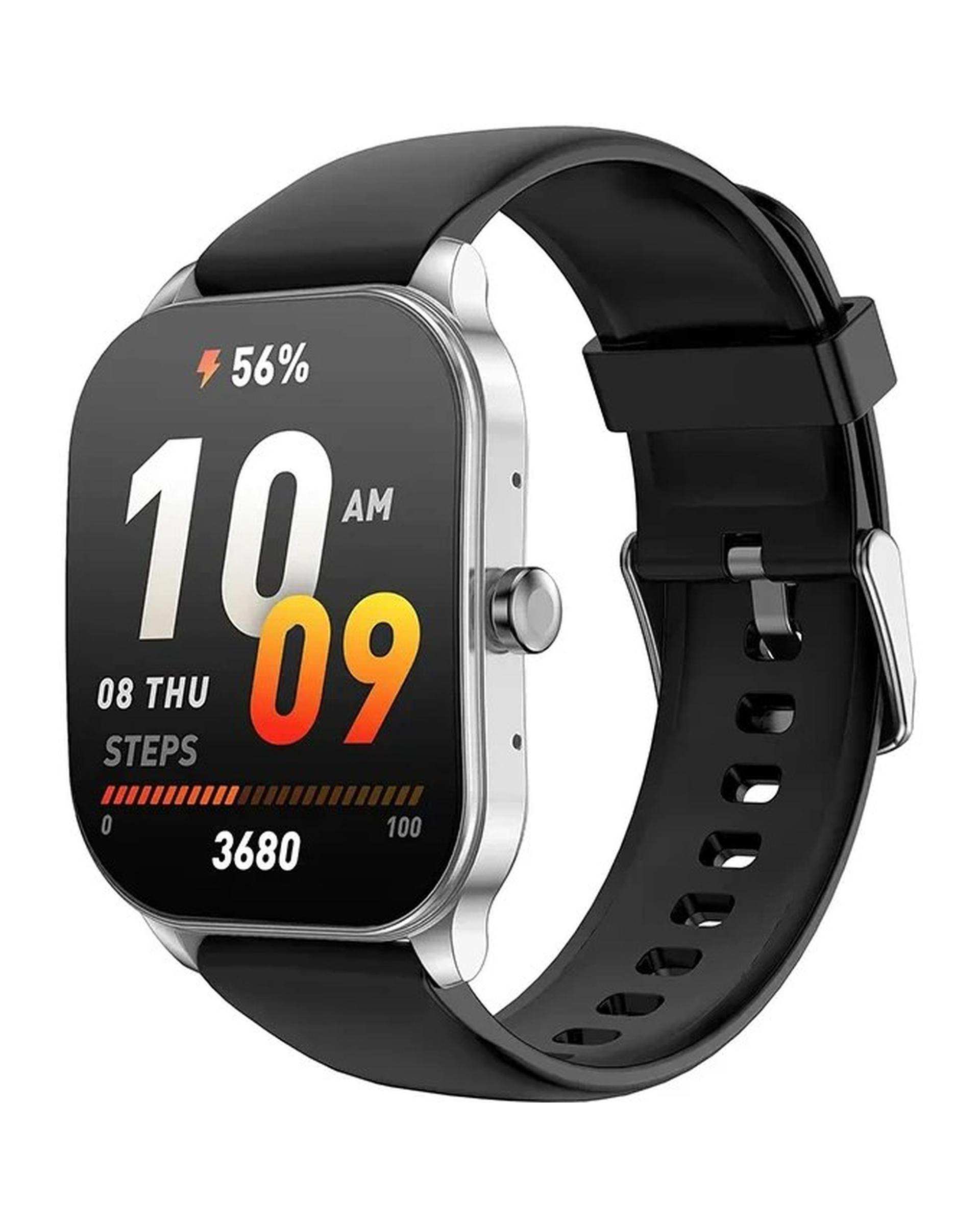 ساعت هوشمند نقره ای امیزفیت Amazfit مدل Amazfit pop 3S