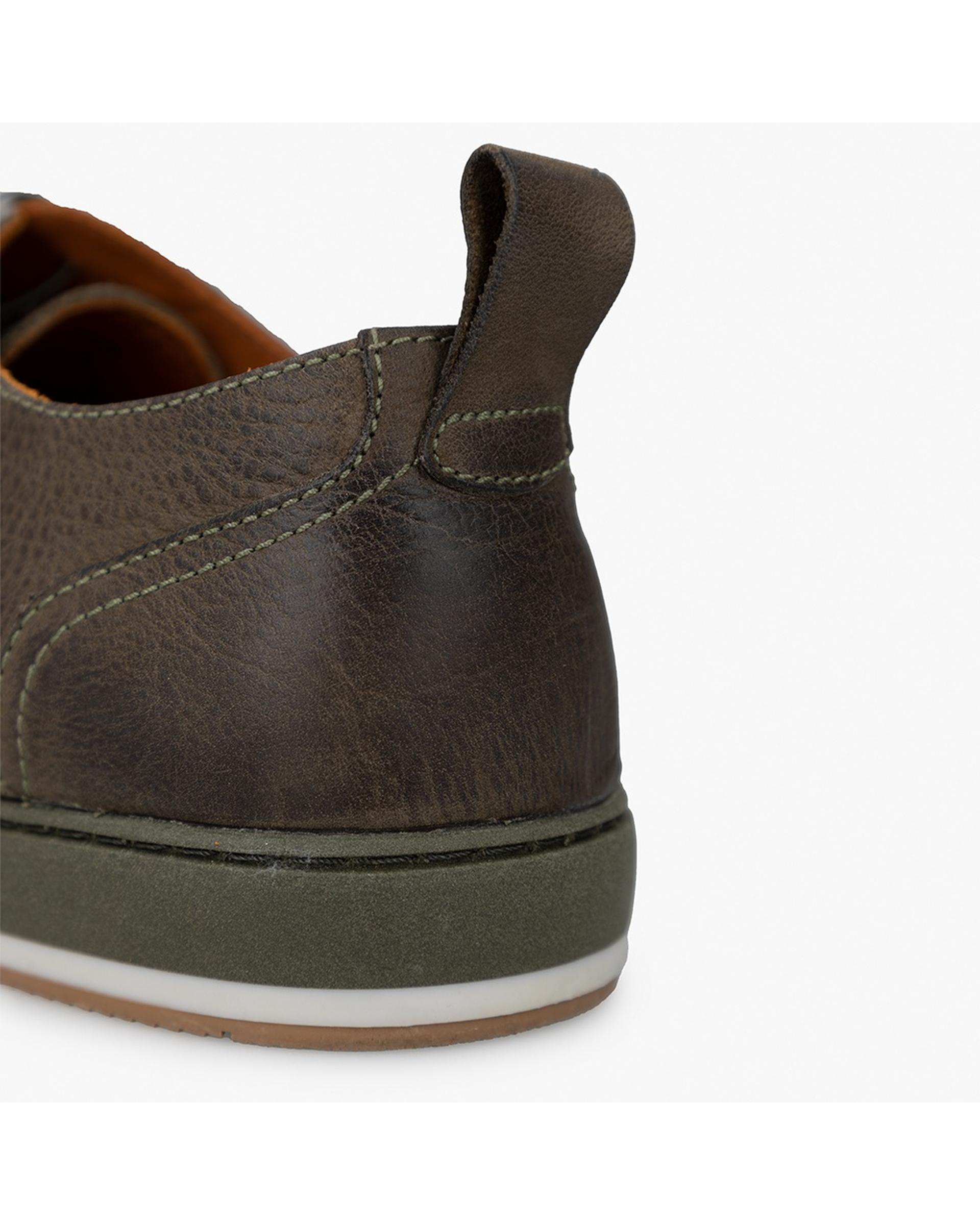 کفش چرم مردانه کژوال طبی سبز یشمی برتونیکس Berttonix کد 165