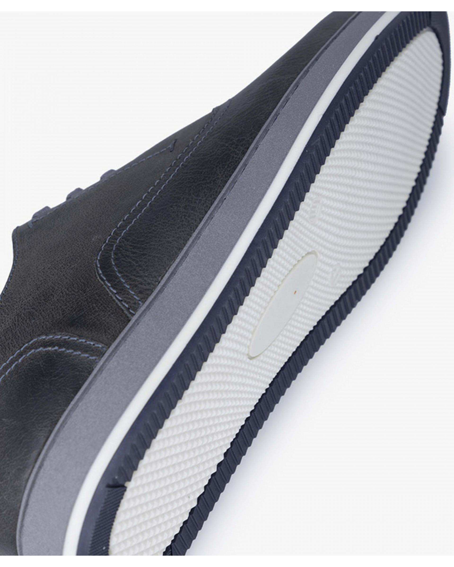 کفش چرم مردانه کژوال طبی طوسی برتونیکس Berttonix کد 165