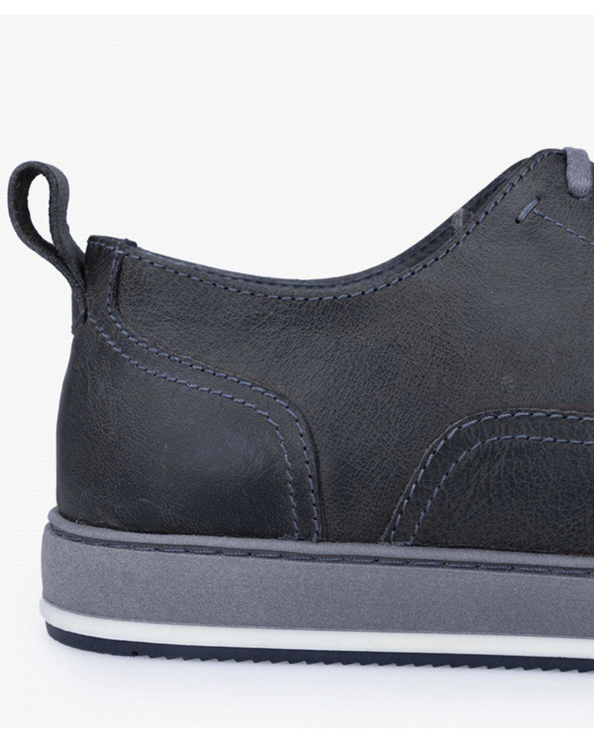 کفش چرم مردانه کژوال طبی طوسی برتونیکس Berttonix کد 165