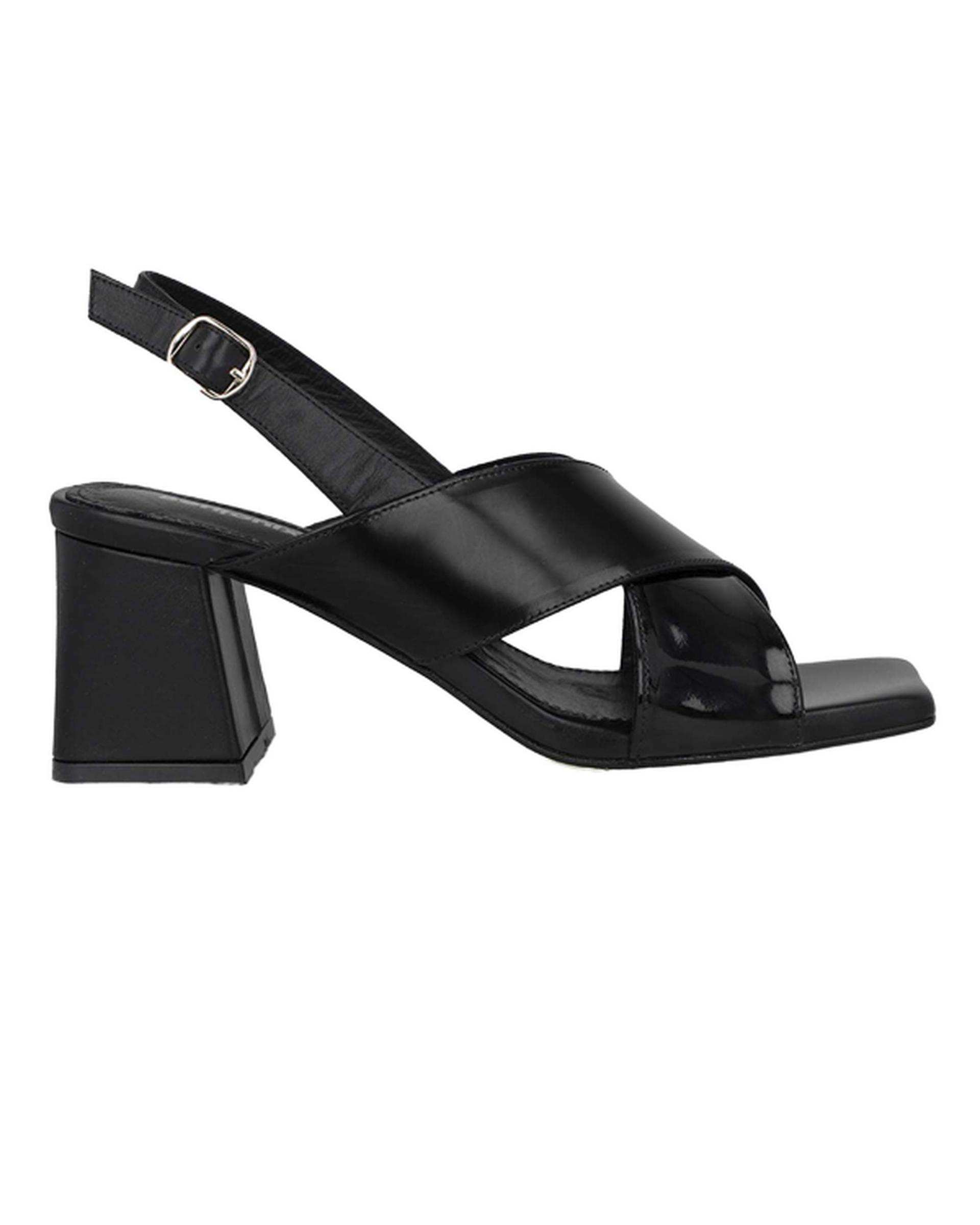 صندل چرم زنانه طبی پاشه بلند برتونیکس Berttonix کد H- 6302