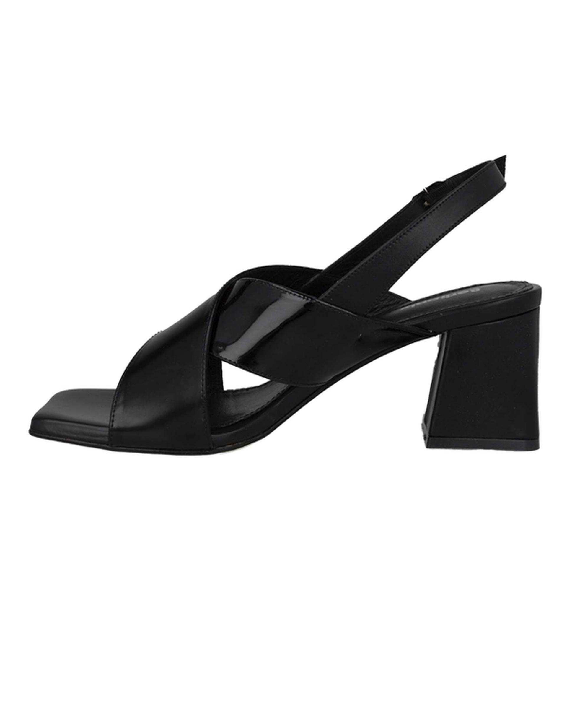 صندل چرم زنانه طبی پاشه بلند برتونیکس Berttonix کد H- 6302