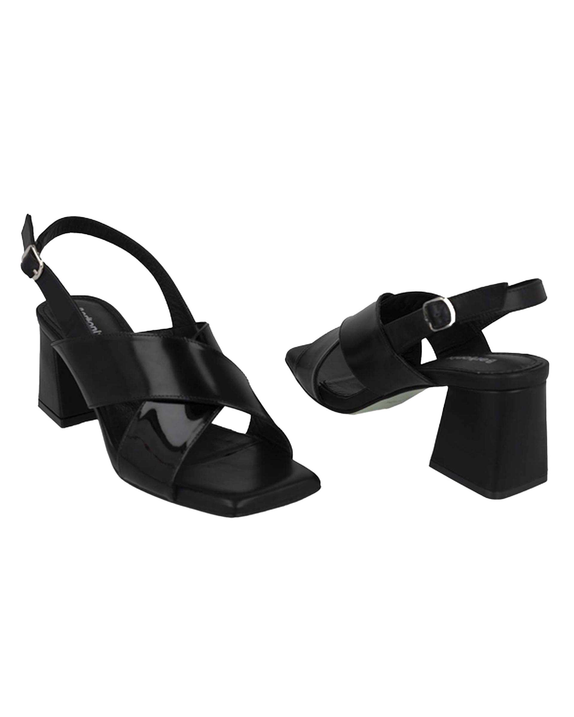 صندل چرم زنانه طبی پاشه بلند برتونیکس Berttonix کد H- 6302