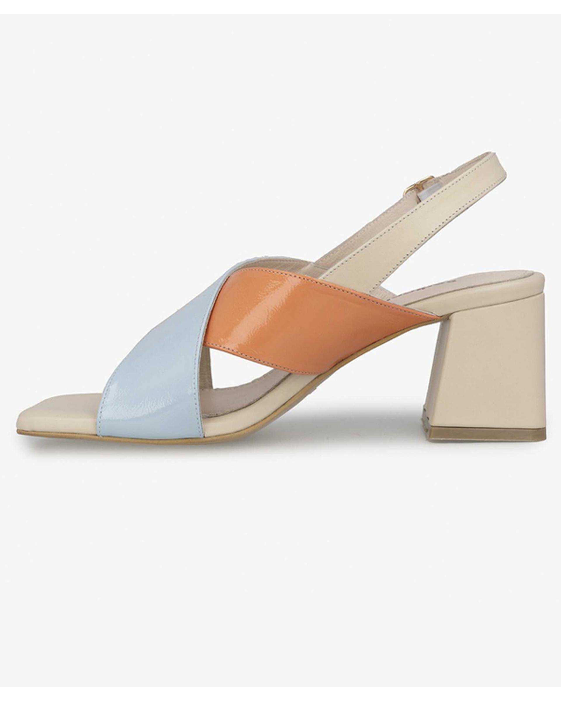 صندل چرم زنانه طبی پاشه بلند برتونیکس Berttonix کد H- 6302