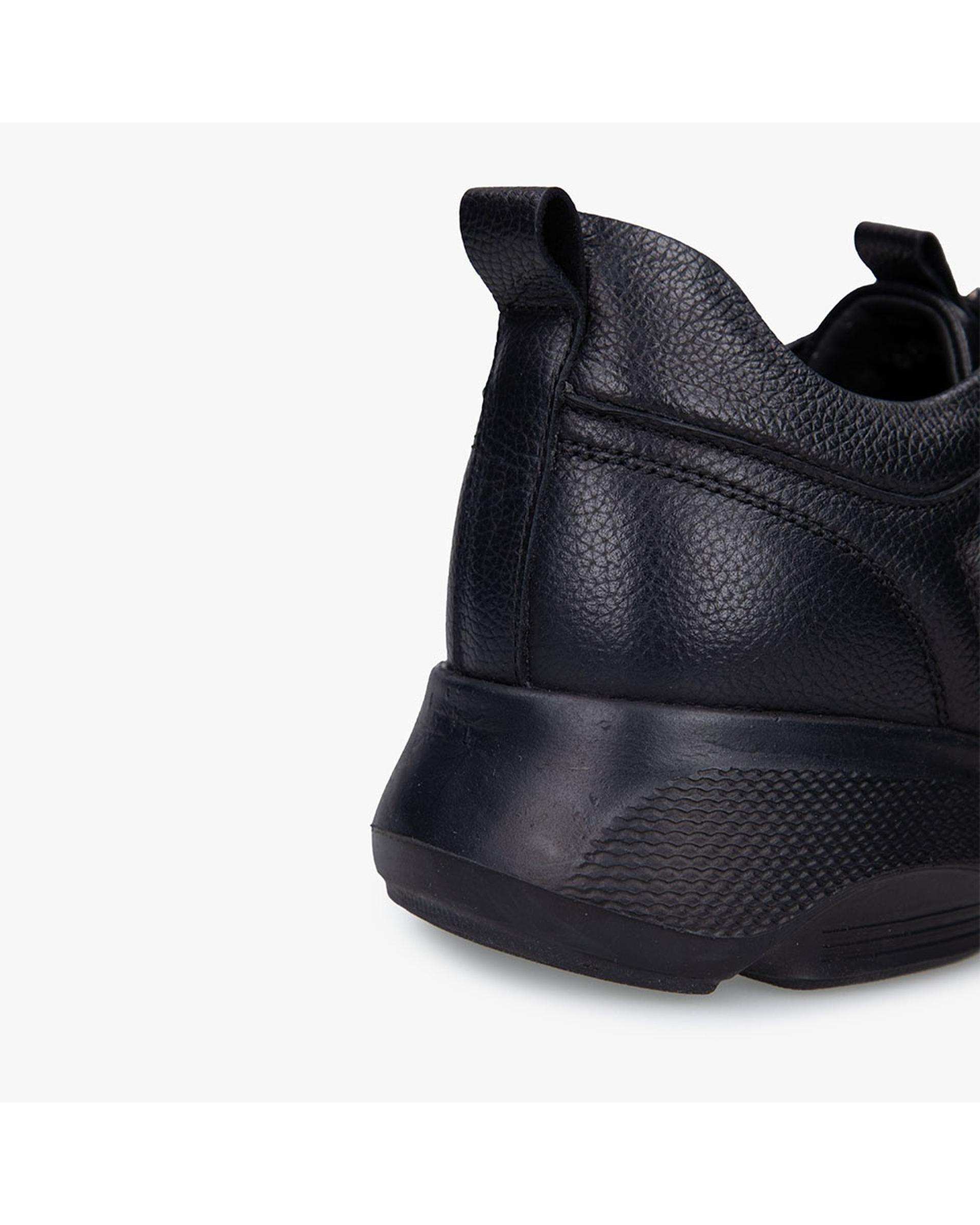 کفش چرم زنانه کژوال طبی مشکی برتونیکس Berttonix کد A-4021