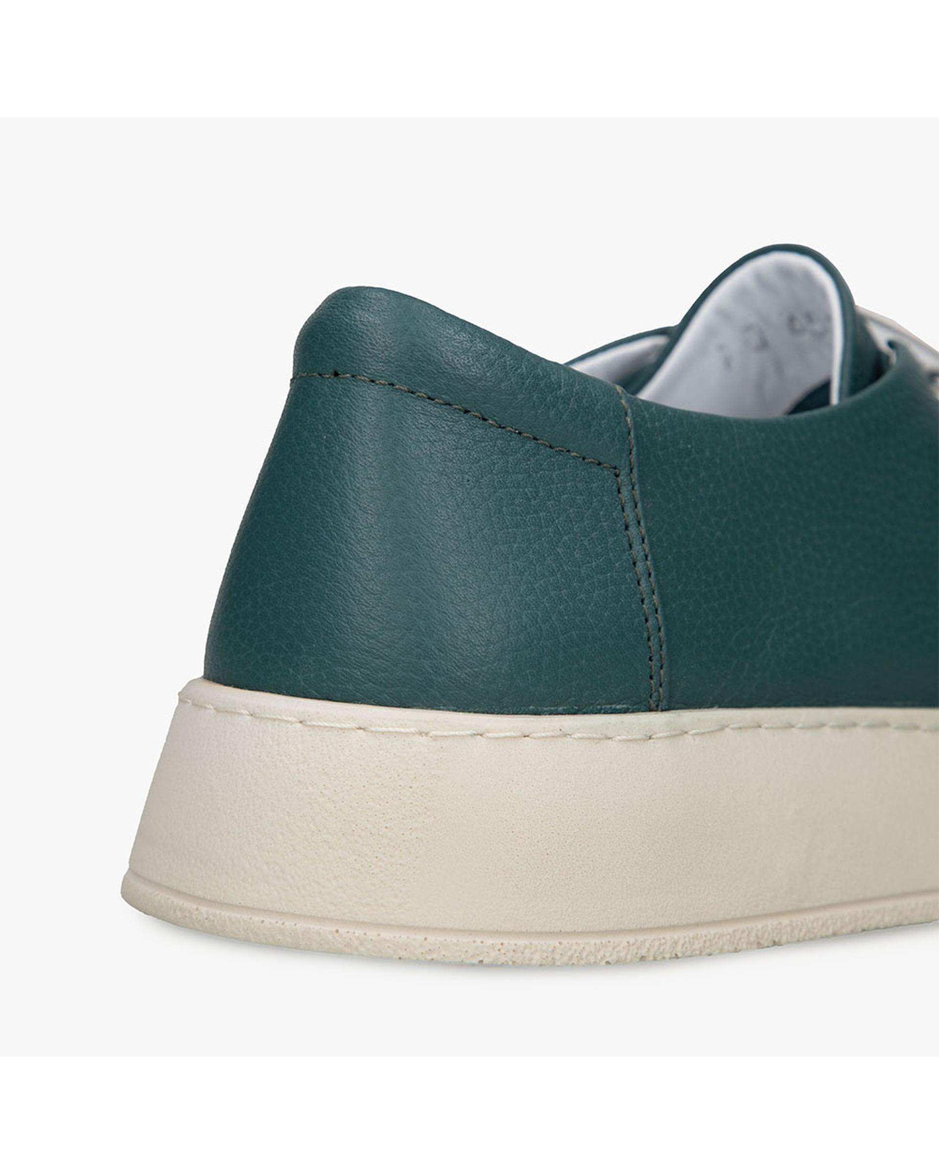 کفش چرم زنانه کژوال طبی سبز برتونیکس Berttonix کد A-4025