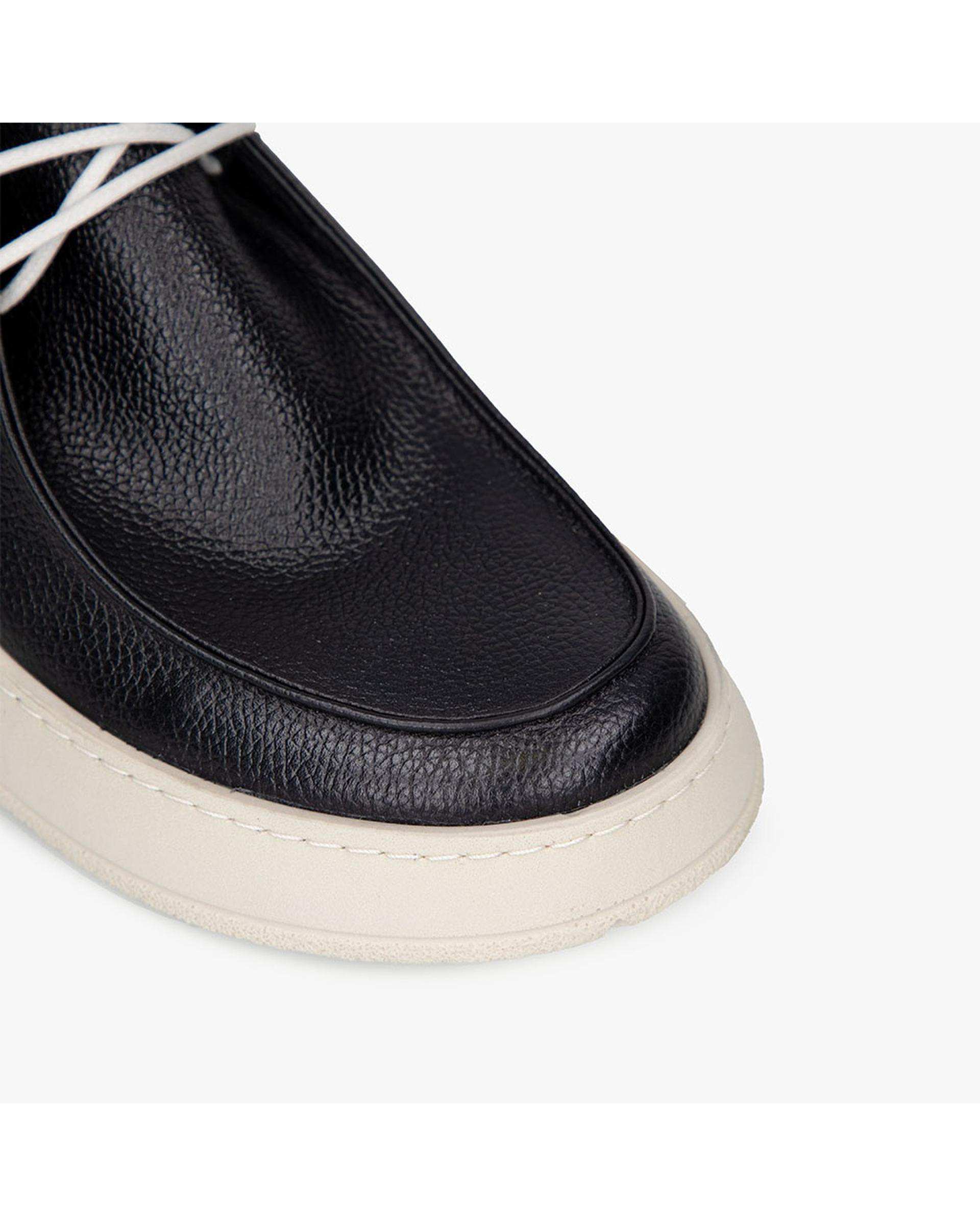 کفش چرم زنانه کژوال طبی مشکی برتونیکس Berttonix کد A-4025