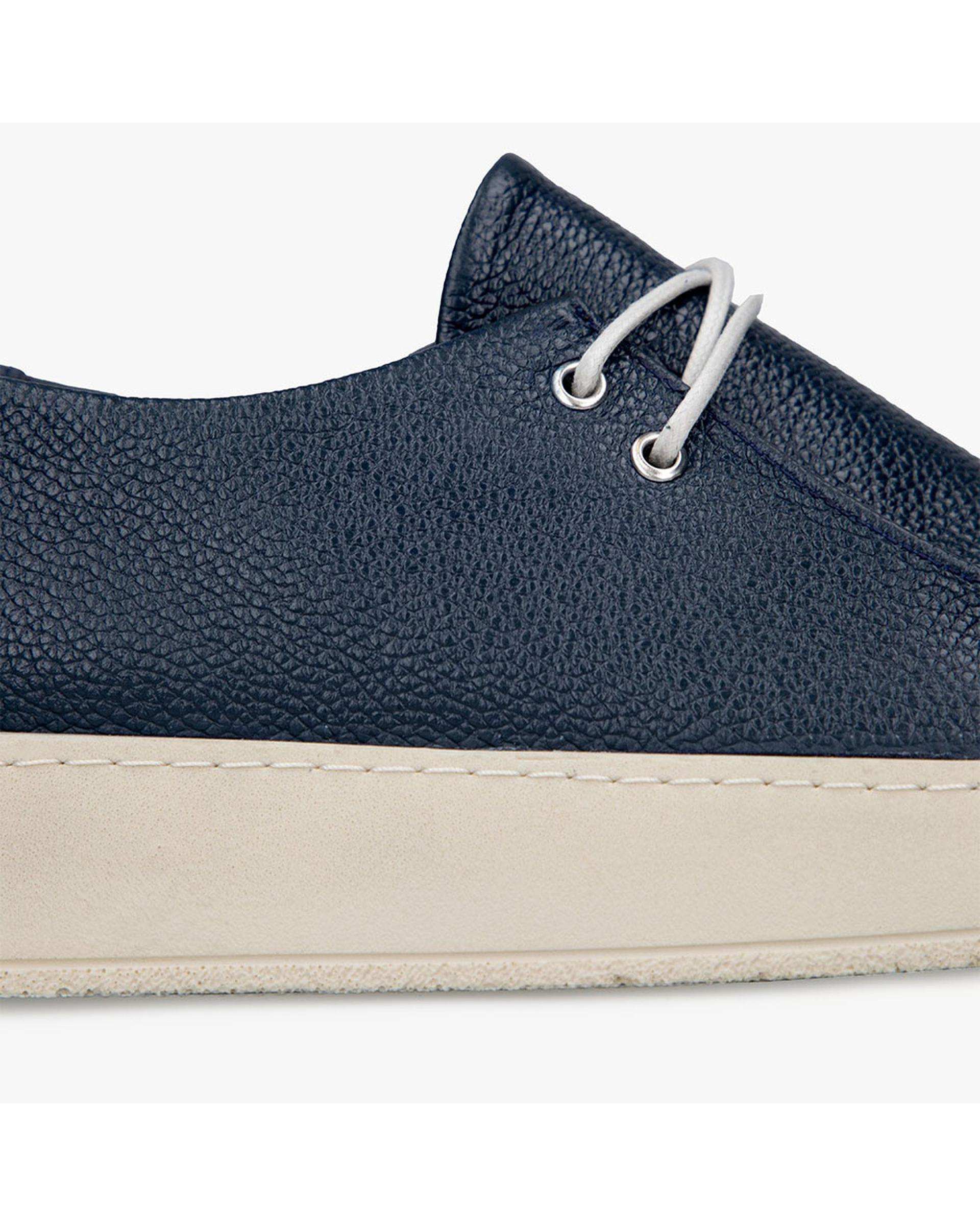 کفش چرم زنانه کژوال طبی سرمه ای برتونیکس Berttonix کد A-4025