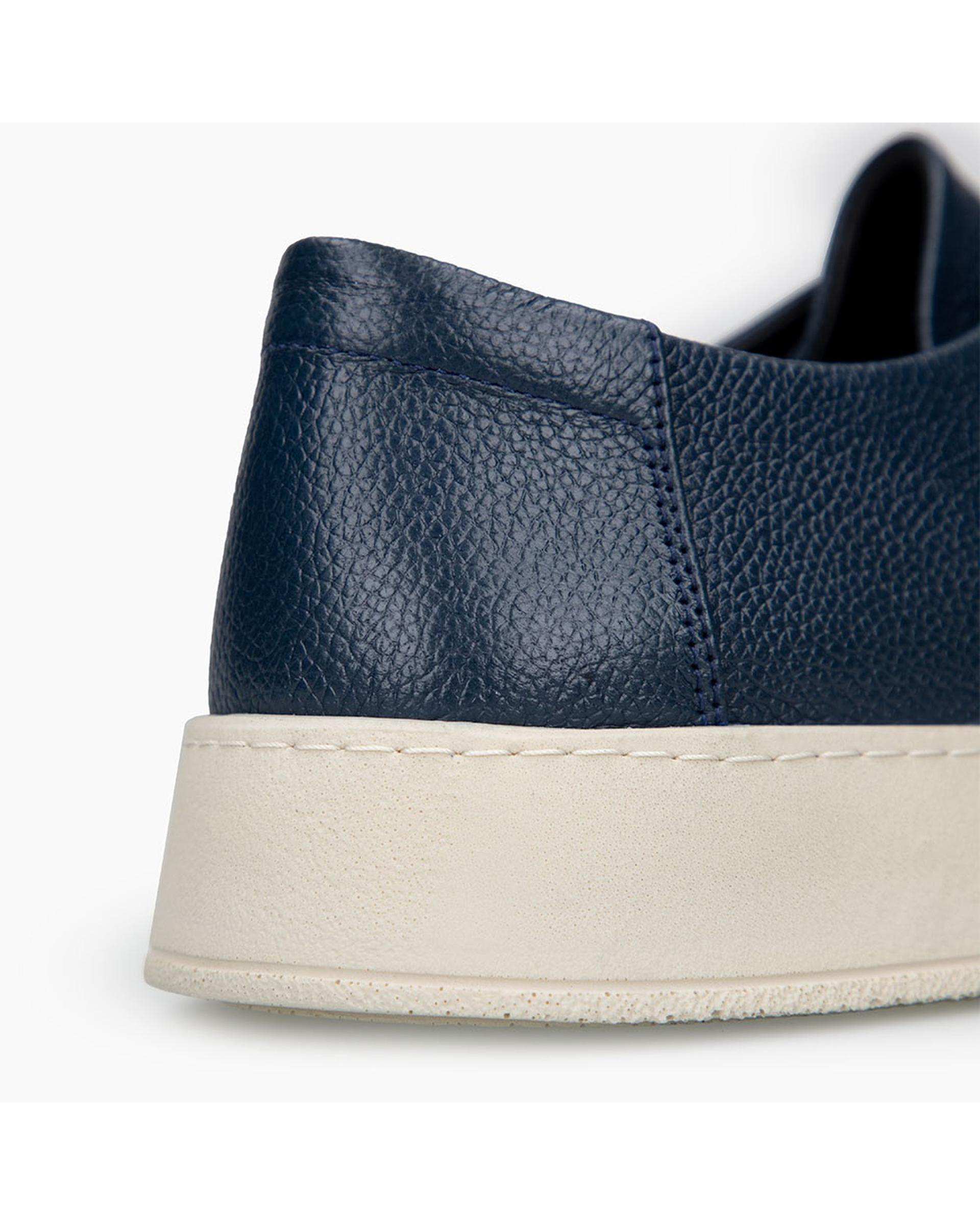 کفش چرم زنانه کژوال طبی سرمه ای برتونیکس Berttonix کد A-4025