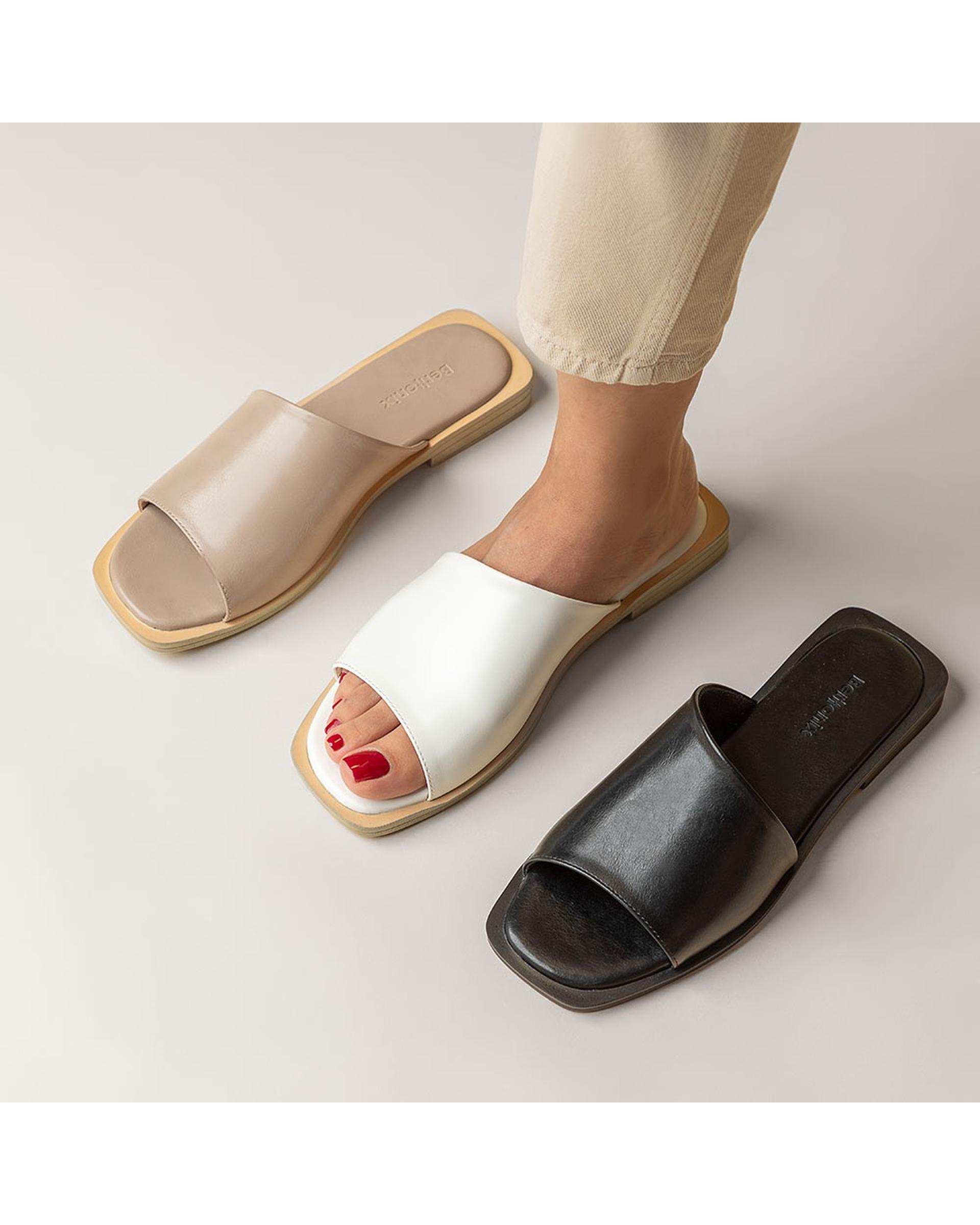 صندل زنانه طبی سفید برتونیکس Berttonix کد GI- 6720