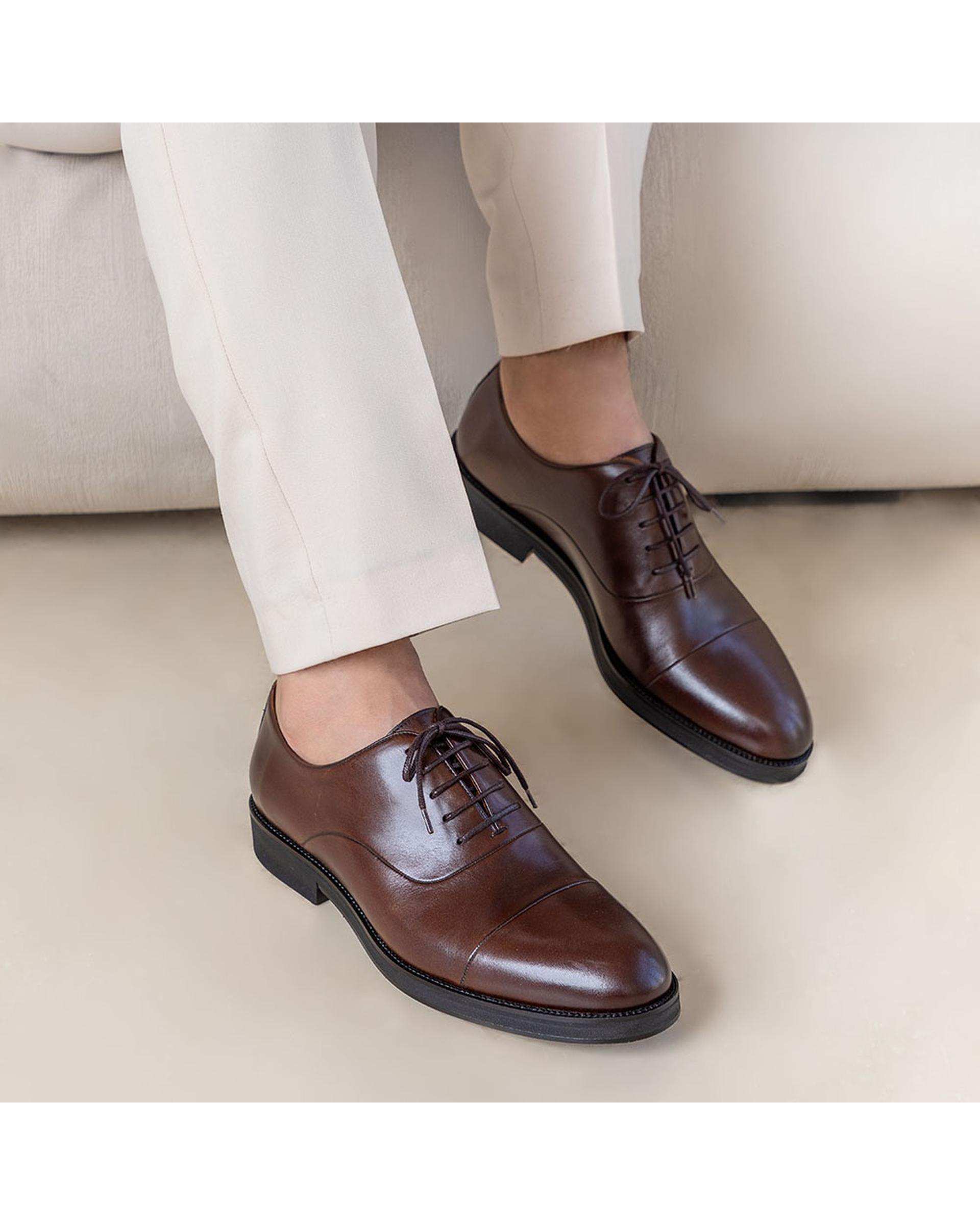 کفش چرم مردانه رسمی طبی برتونیکس Berttonix کد ES-4054