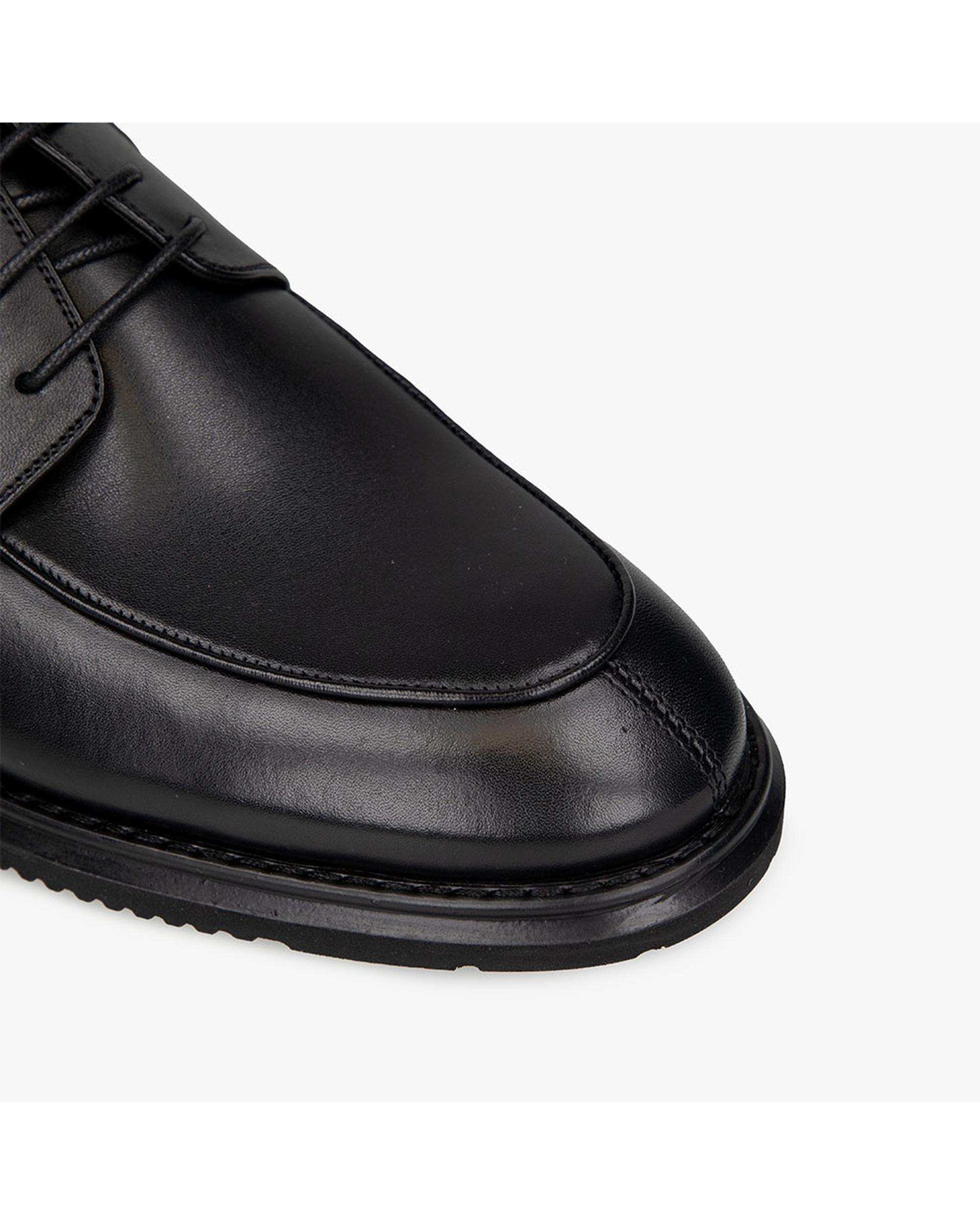 کفش چرم مردانه رسمی طبی مشکی برتونیکس Berttonix کد ES-4048