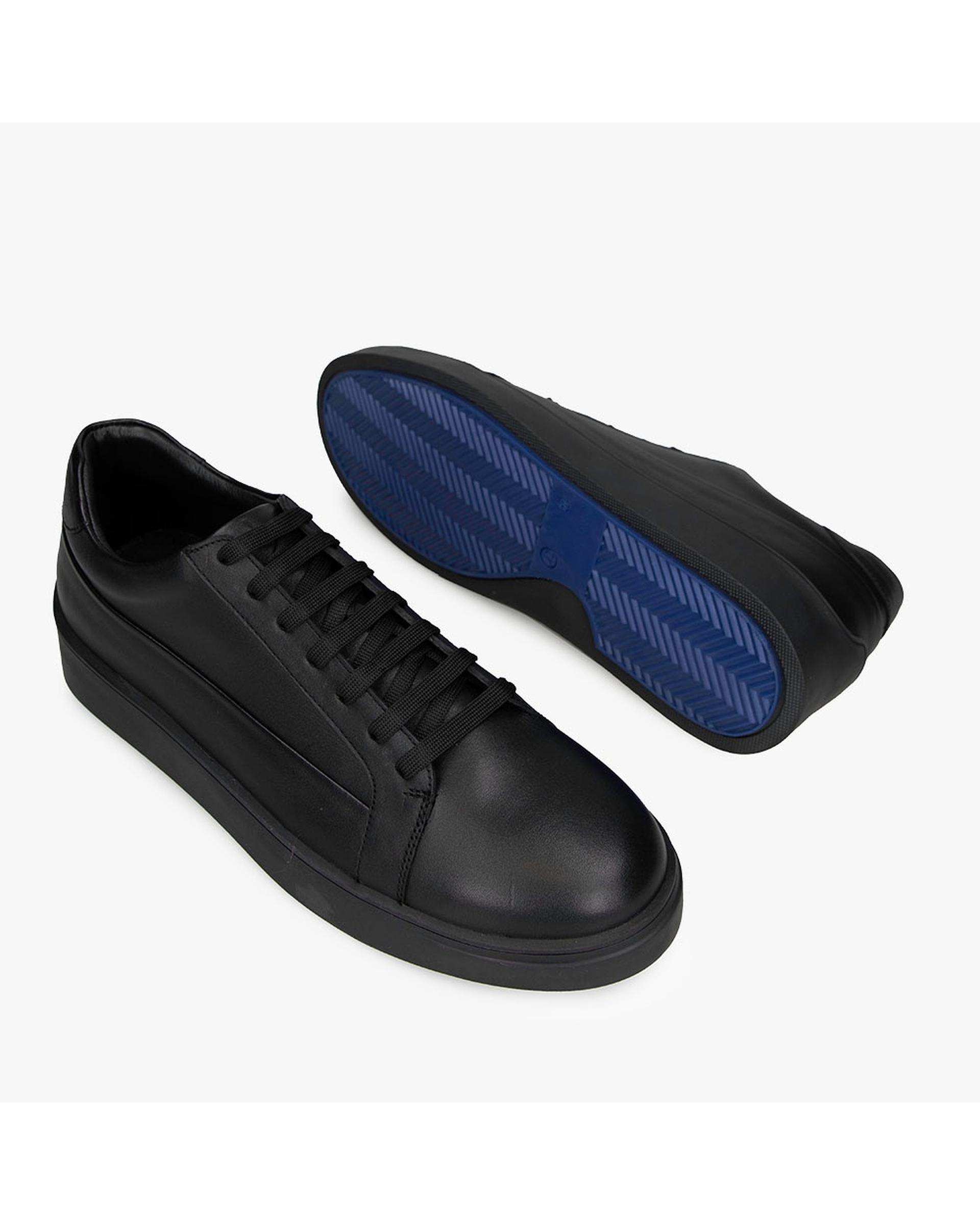 کفش ونس چرم مردانه طبی سفید برتونیکس Berttonix کد A-4024