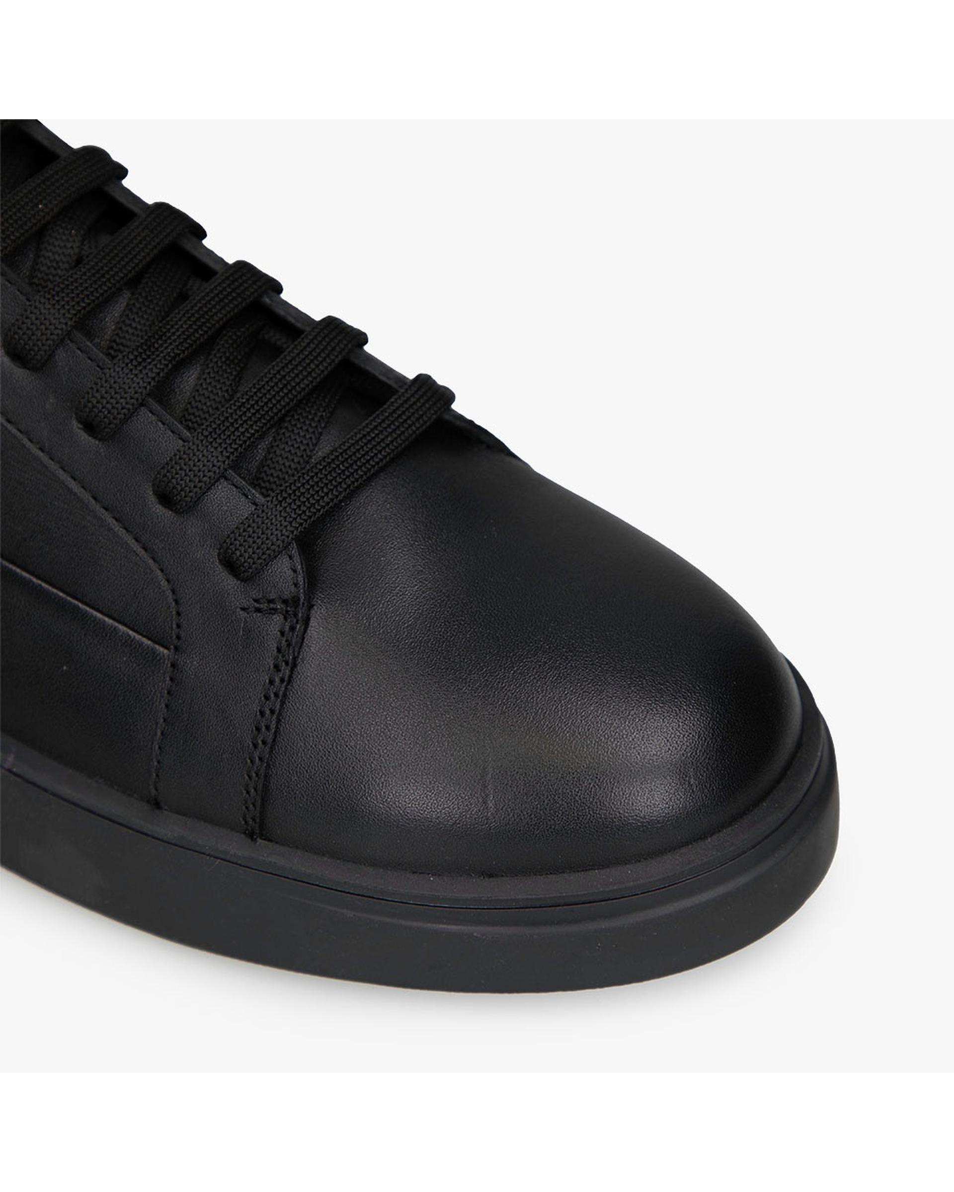 کفش ونس چرم مردانه طبی سفید برتونیکس Berttonix کد A-4024