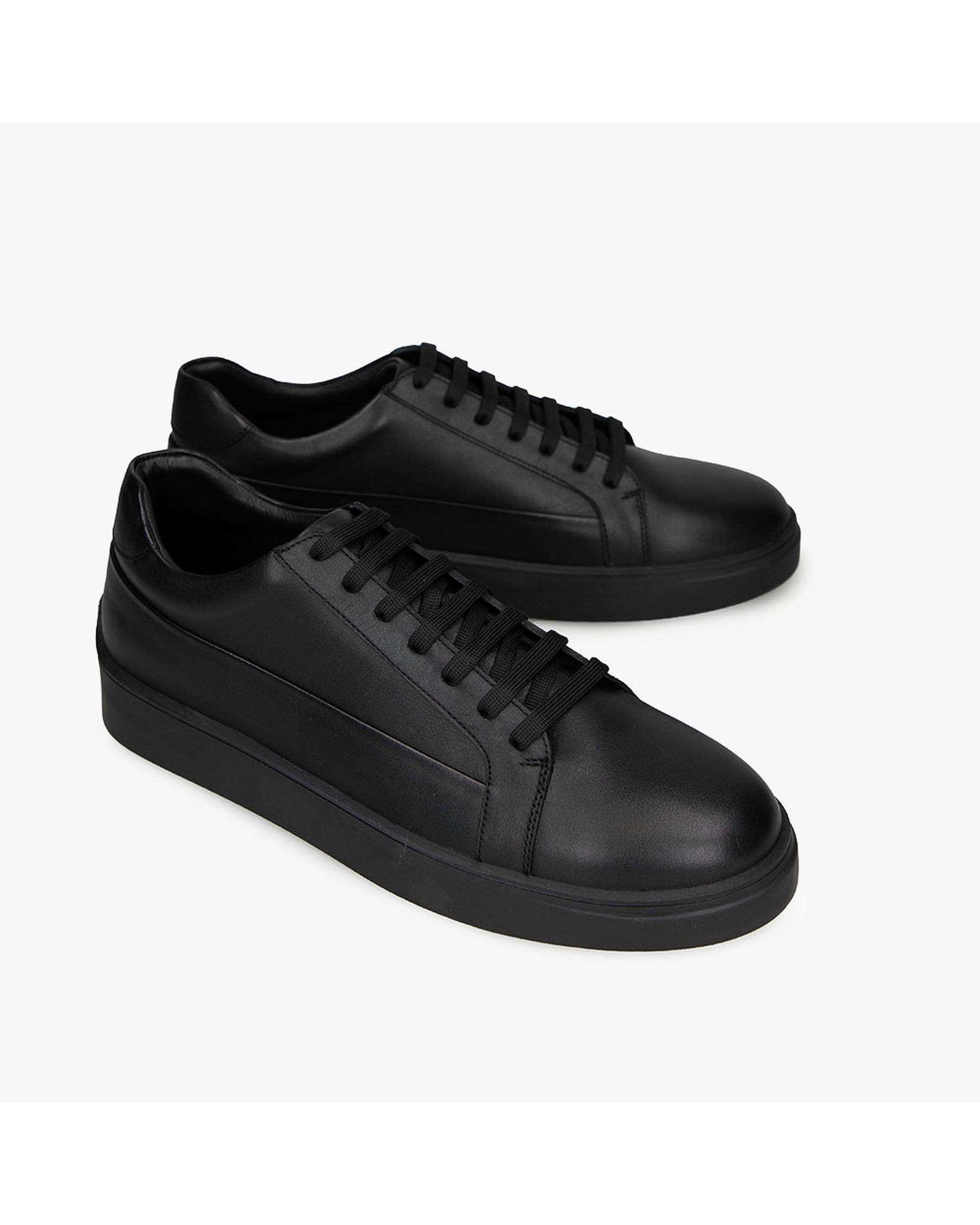 کفش ونس چرم مردانه طبی سفید برتونیکس Berttonix کد A-4024