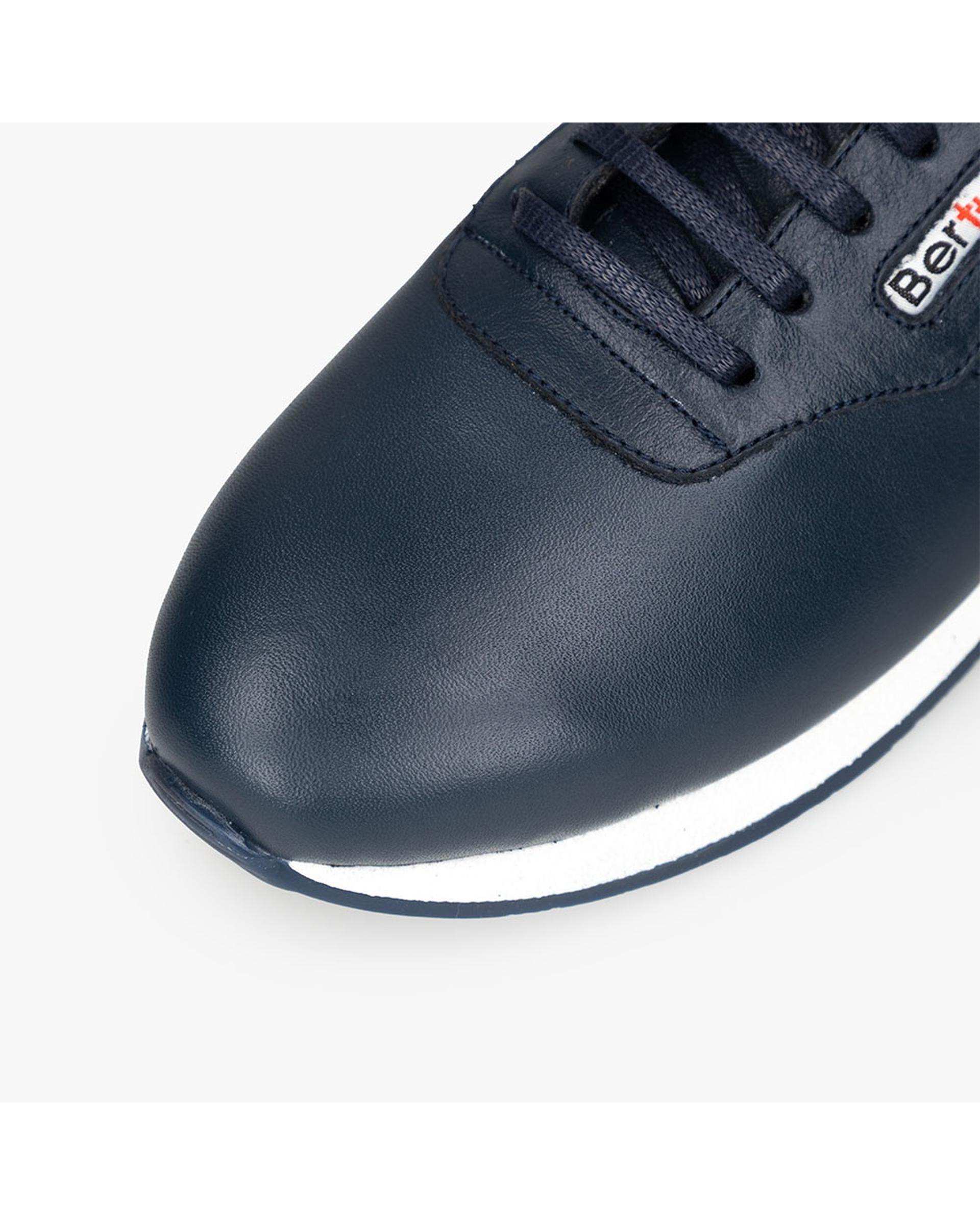 کفش چرم زنانه کژوال طبی سرمه ای برتونیکس Berttonix کد B 730