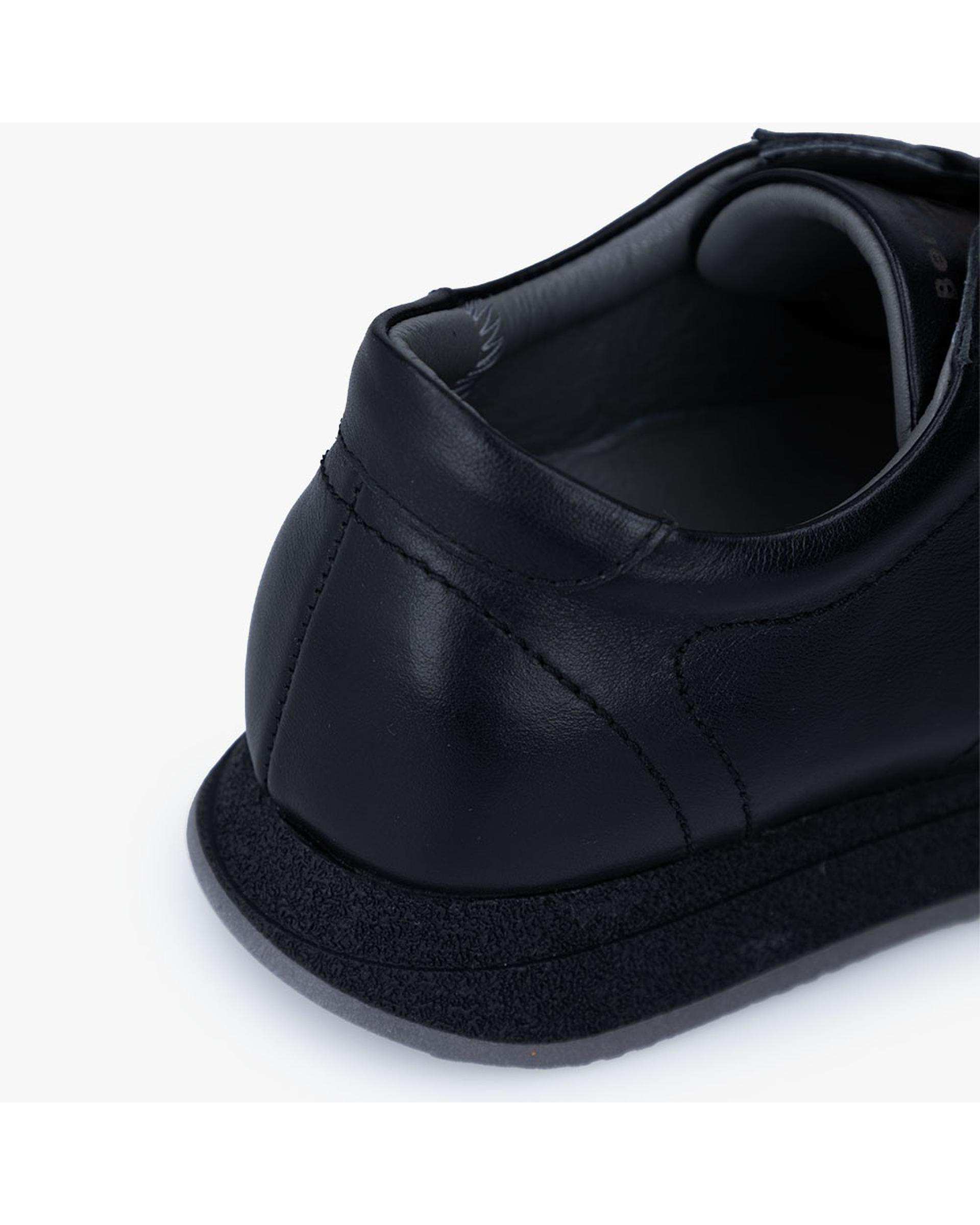 کفش چرم زنانه کژوال طبی مشکی برتونیکس Berttonix کد B 730