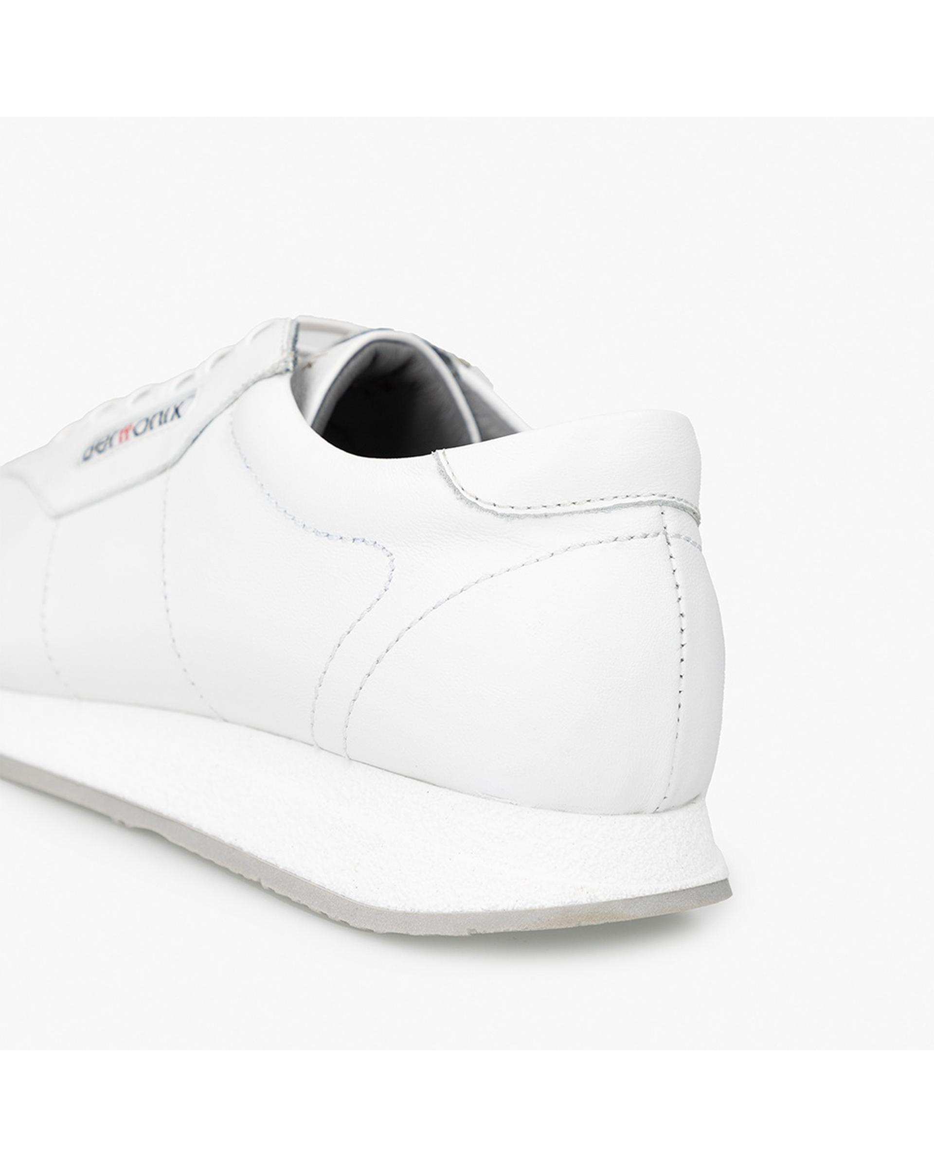 کفش چرم زنانه کژوال طبی سفید برتونیکس Berttonix کد B 730