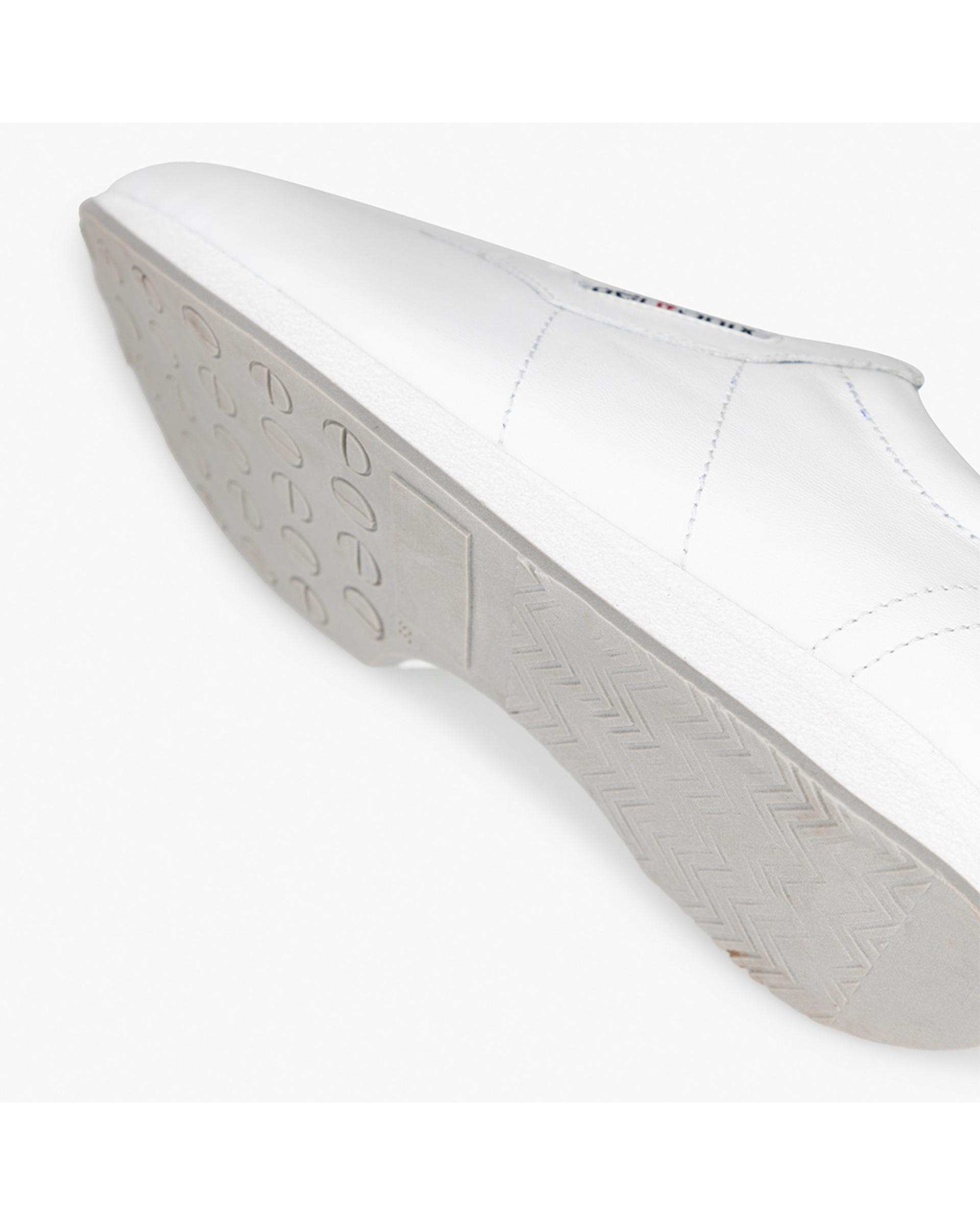 کفش چرم زنانه کژوال طبی سفید برتونیکس Berttonix کد B 730