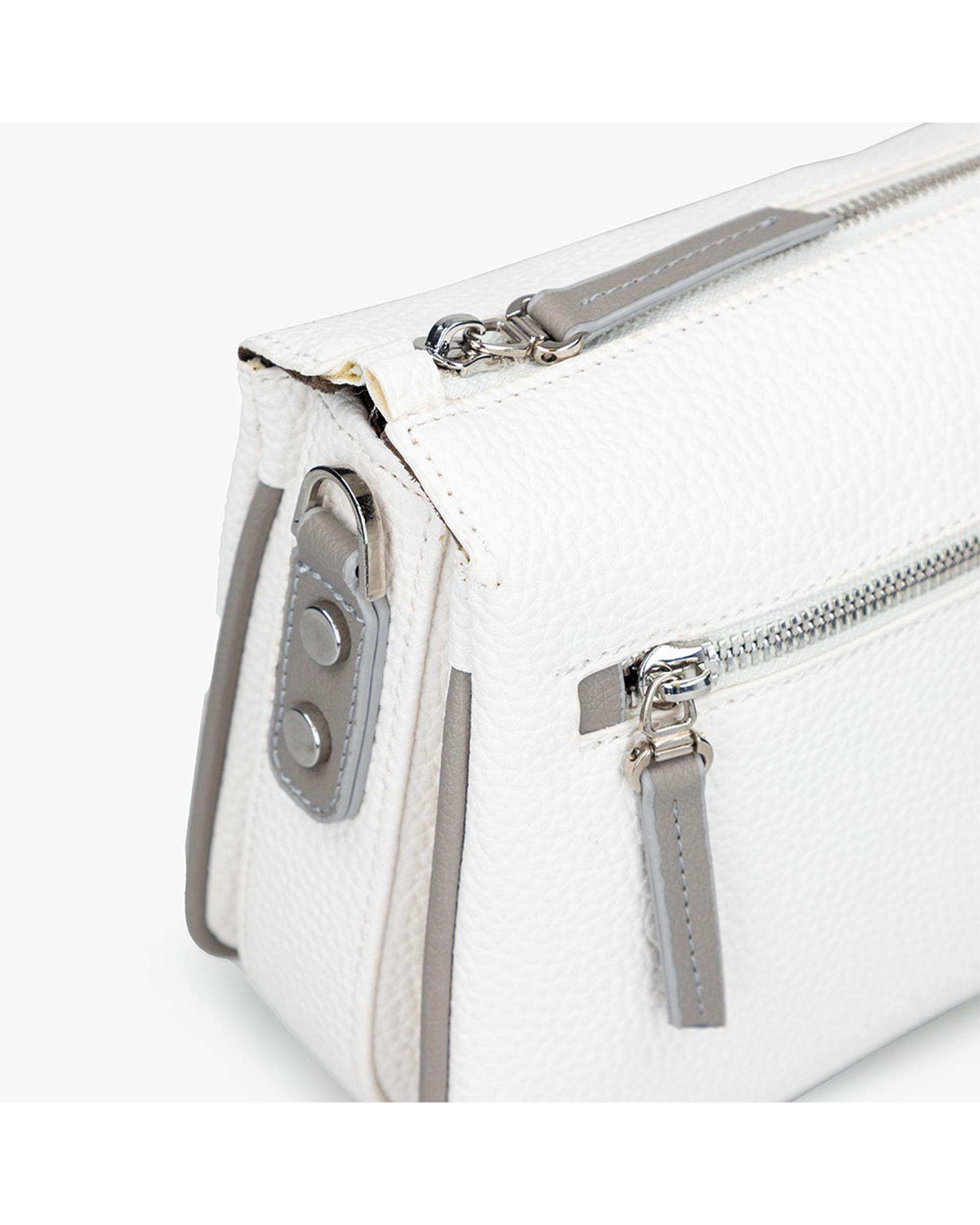 کیف دوشی زنانه طبی سفید برتونیکس Berttonix کد 1011