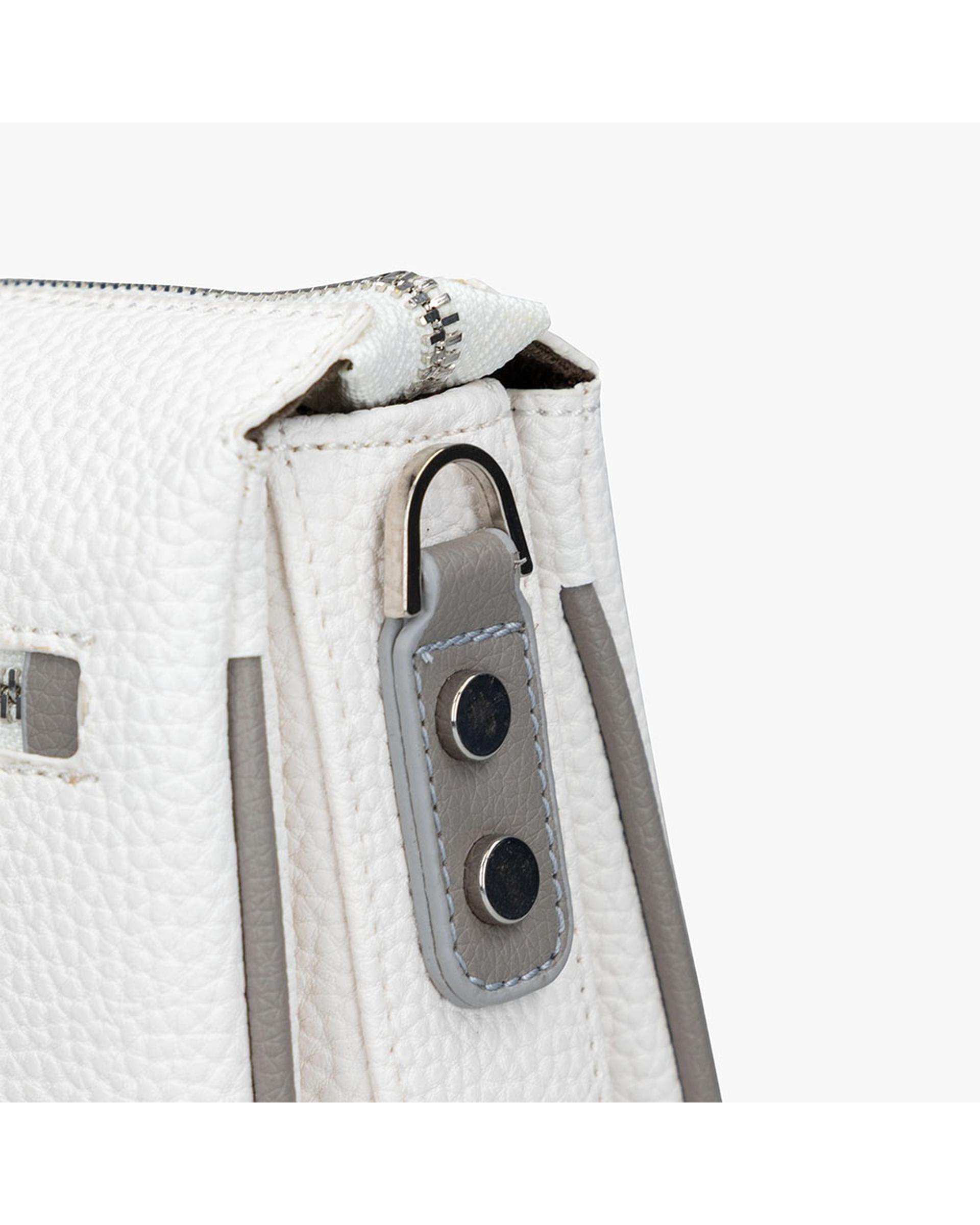 کیف دوشی زنانه طبی سفید برتونیکس Berttonix کد 1011