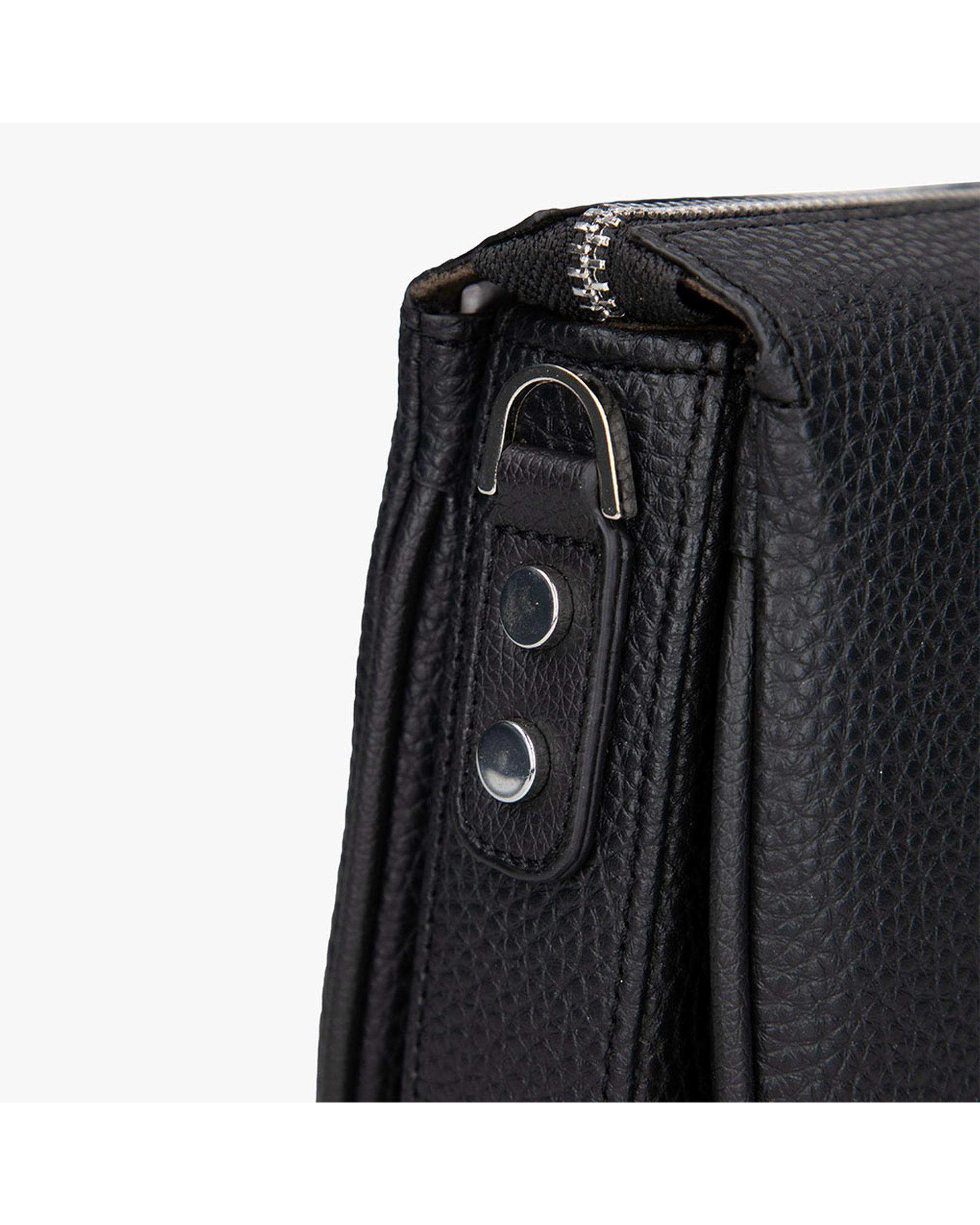 کیف دوشی زنانه طبی مشکی برتونیکس Berttonix کد 1011