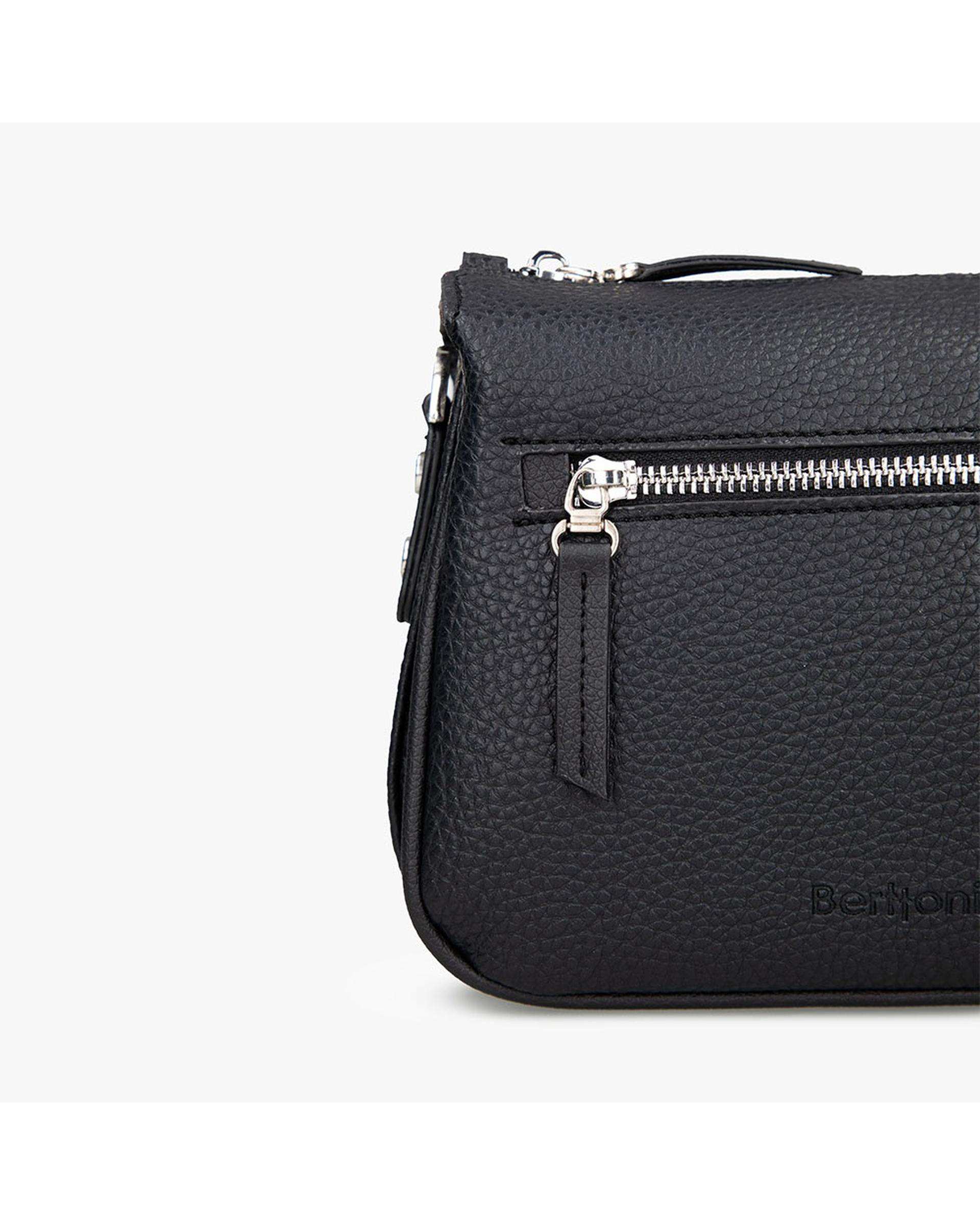 کیف دوشی زنانه طبی مشکی برتونیکس Berttonix کد 1011