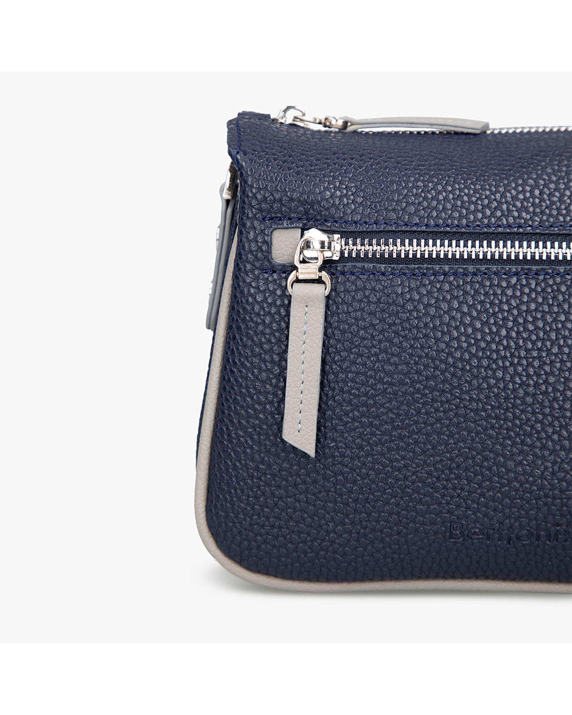 کیف دوشی زنانه طبی سرمه ای برتونیکس Berttonix کد 1011