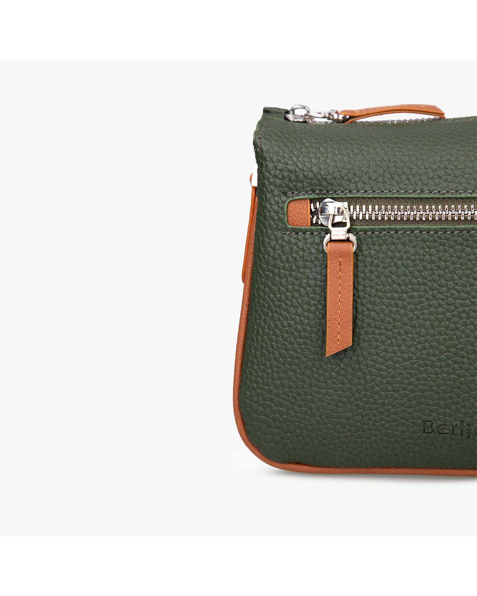 کیف دوشی زنانه طبی سبز برتونیکس Berttonix کد 1011