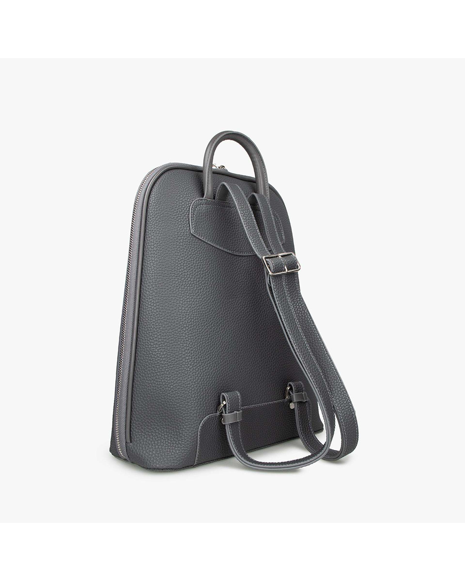 کوله پشتی زنانه طوسی تیره برتونیکس Berttonix کد 2020