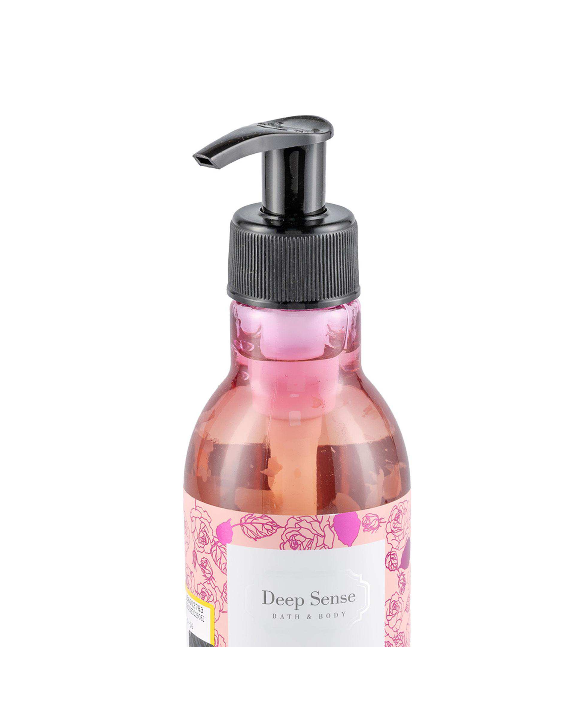 ژل شستشوی صورت دیپ سنس Deep Sense مناسب پوست های حساس حاوی روغن آملا و عصاره گلاب 250ml