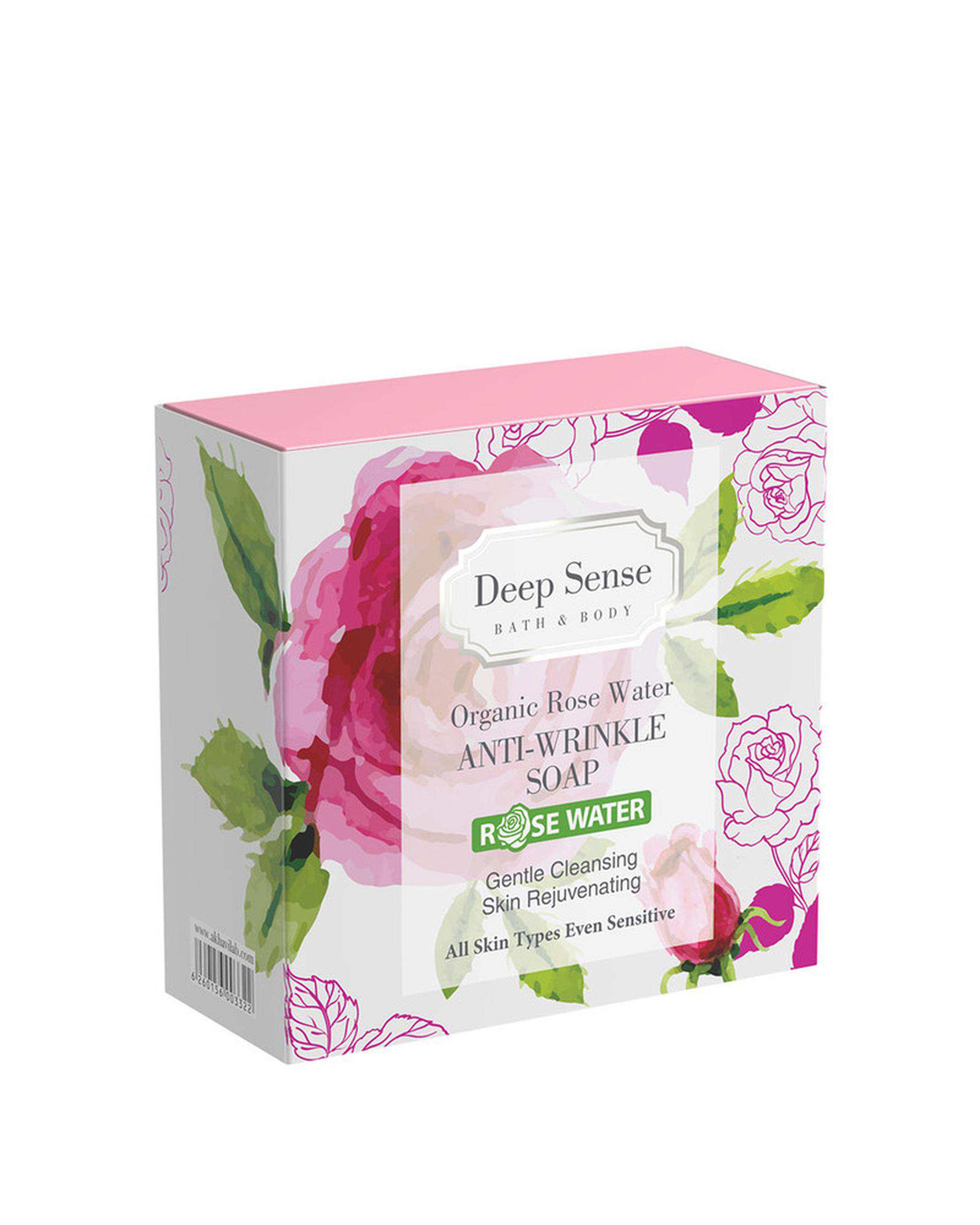 صابون گلاب کرمی دیپ سنس Deep Sense مناسب انواع پوست