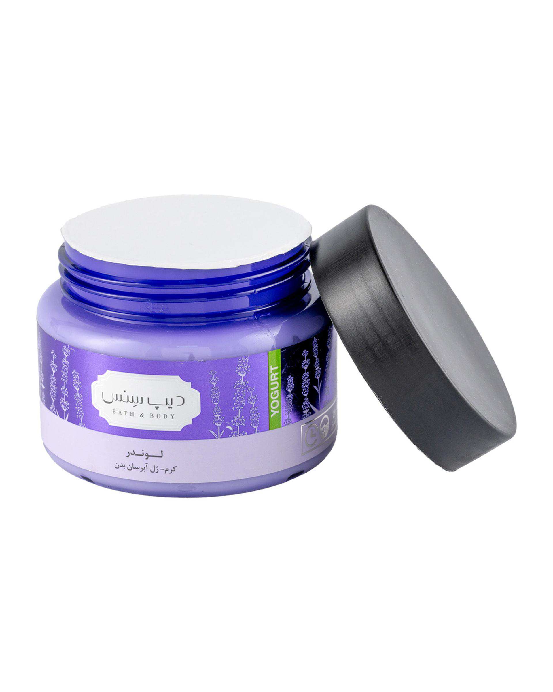 کرم ژل آبرسان بدن دیپ سنس Deep Sense حاوی عصاره لوندر 250ml