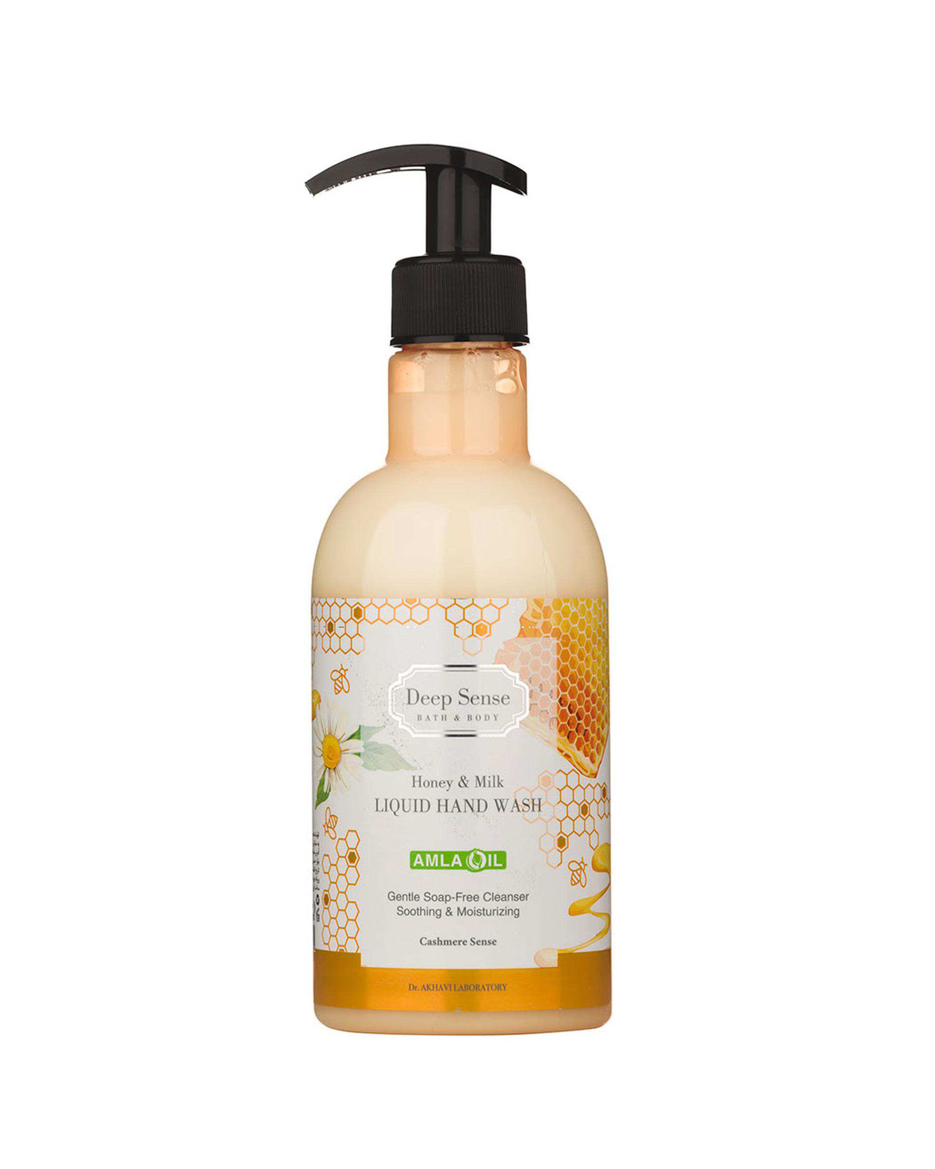 مایع دستشویی کرمی شیر عسل دیپ سنس Deep Sense حجم 400ml